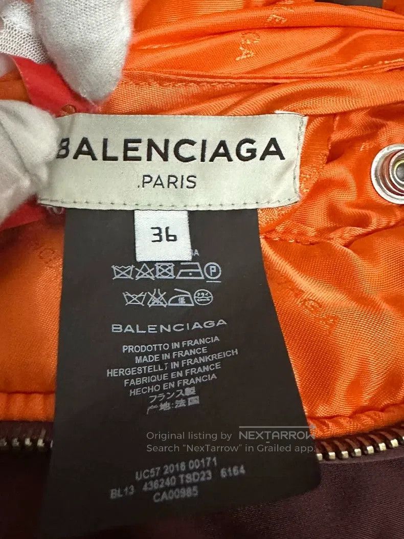 Balenciaga Balenciaga Jacket Bomber, Pilot Jacket, Two-Sided Wear Cot Size XS / US 0-2 / IT 36-38 - 6 Thumbnail