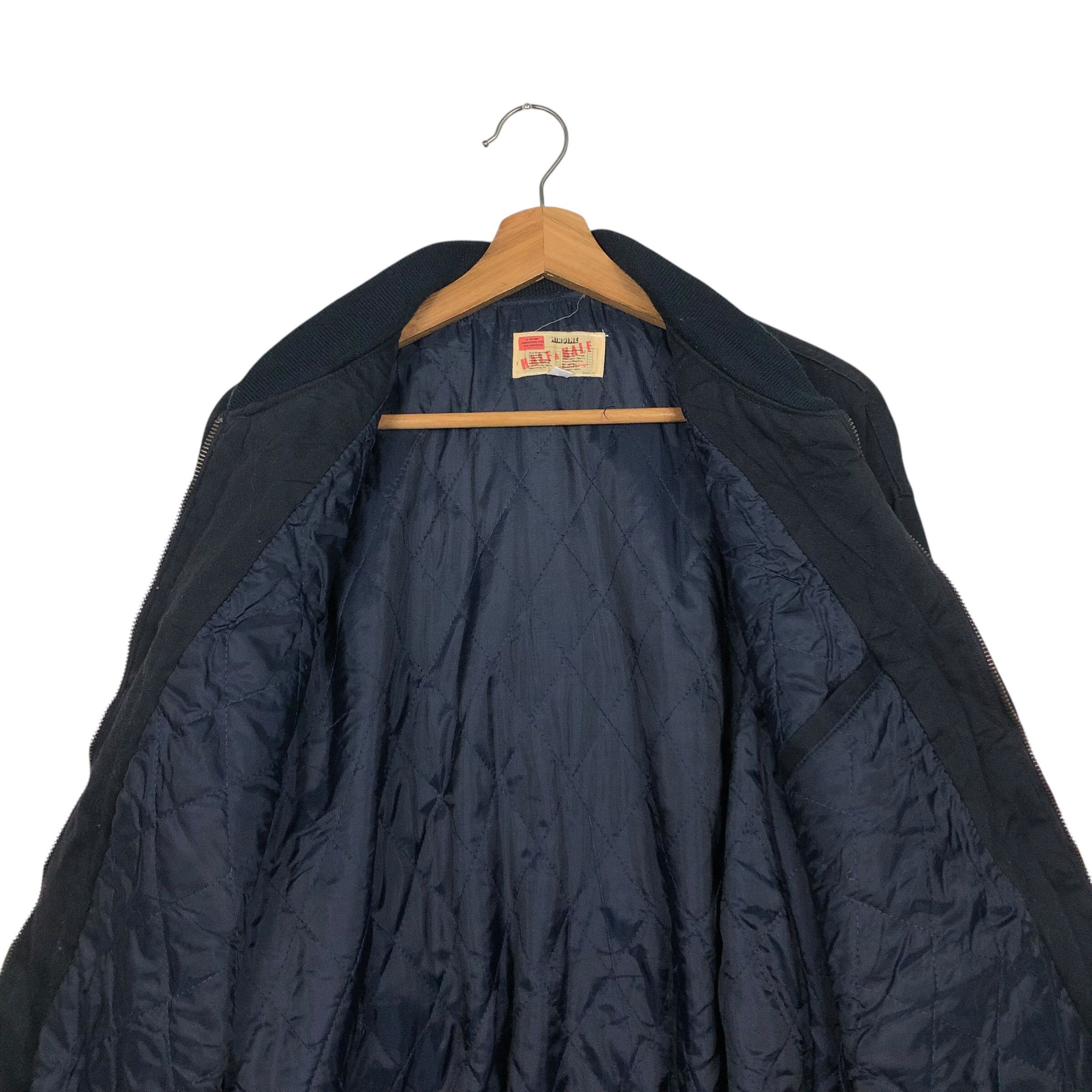 Japanese Brand 📌Vintage Wool Bomber Jacket University Embroidery Japan Size US M / EU 48-50 / 2 - 17 Thumbnail