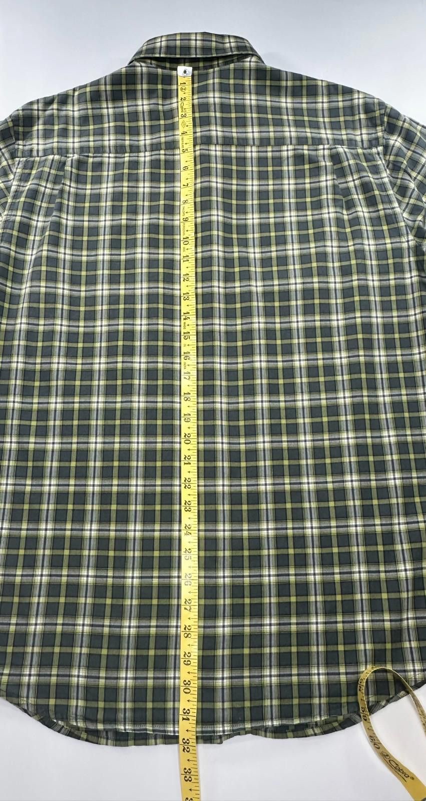 Nautica Nautica Jeans Co 100% Cotton Button Up Plaid Green Mens M Size US M / EU 48-50 / 2 - 4 Thumbnail
