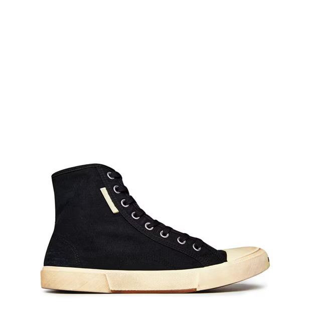 image of Balenciaga O1G2R1Mq0324 High Top Sneakers In Black, Men's (Size 10)