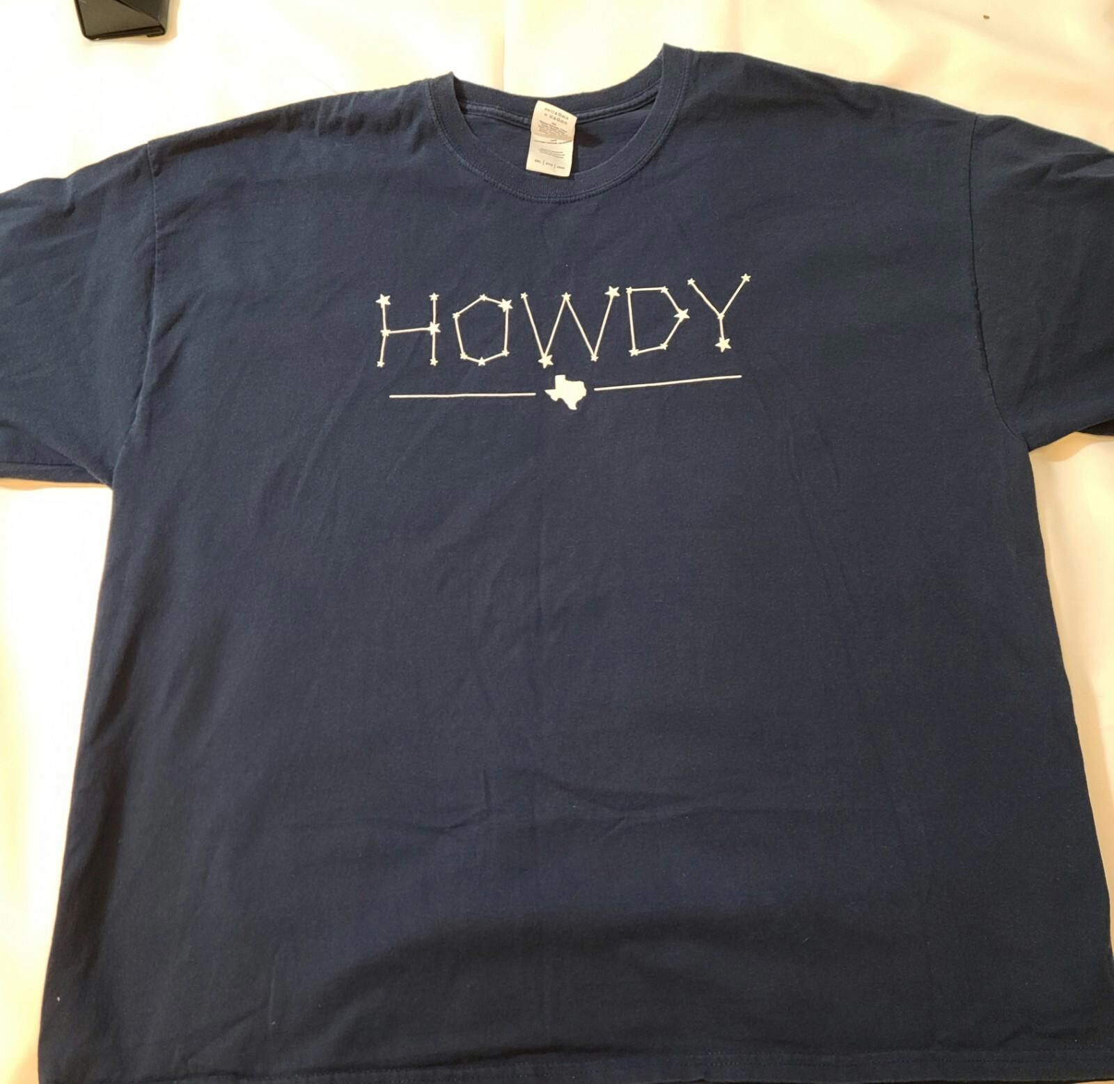 Gildan Texas A&M University "Howdy" LS Shirt Adult Size 2X Aggies Size ONE SIZE - 2 Thumbnail
