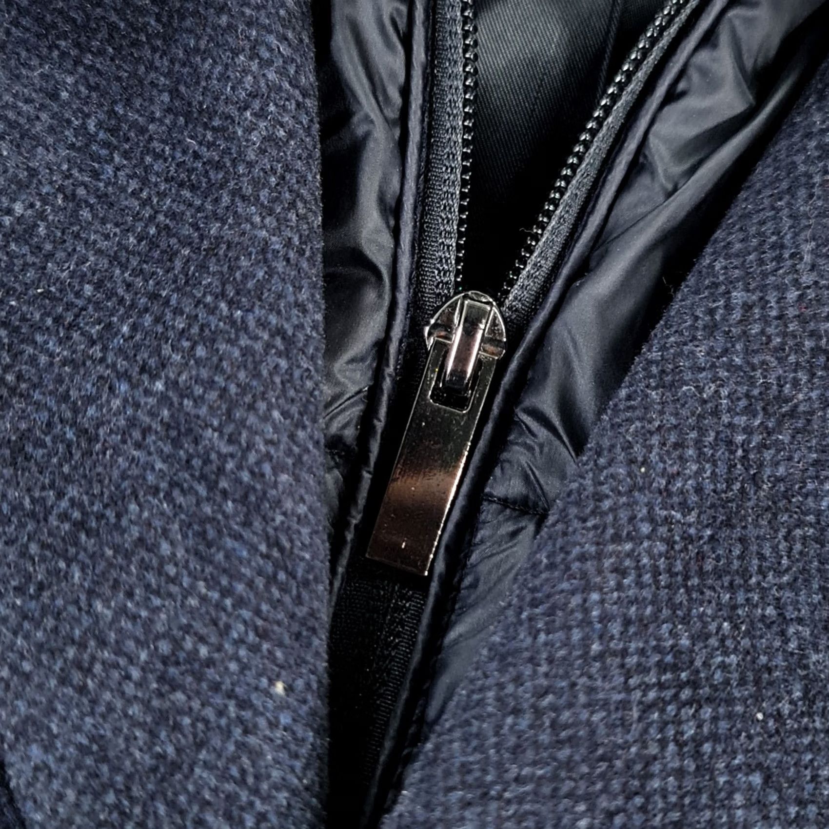 Vintage Conbipel Coat Navy Blue Wool Single-Breasted 42 IT52 Men Overcoat Long Winter Vintage No Size US XS / EU 42 / 0 - 3 Thumbnail