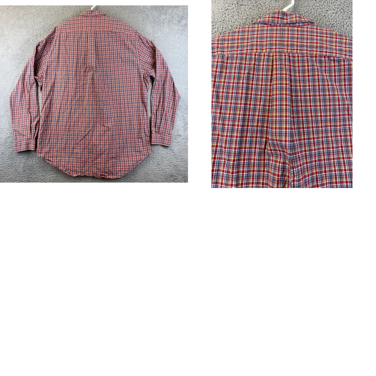 Ralph Lauren VTG Ralph Lauren Button-Up Shirt Multicolor Plaid Men 2XL /24-46 Autumn Casual Classic Fit Long Sleeve Mens Size US XXL / EU 58 / 5 - 8 Thumbnail