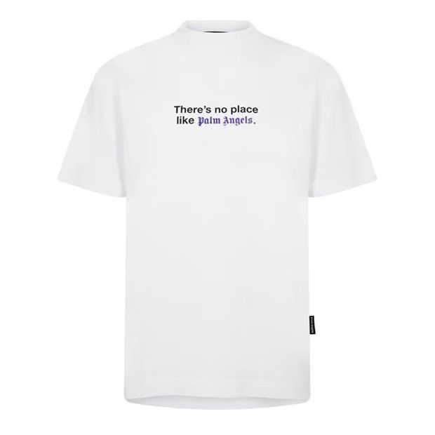 image of Palm Angels O1G2R1Mq0524 T-Shirts In White, Men's (Size Large)