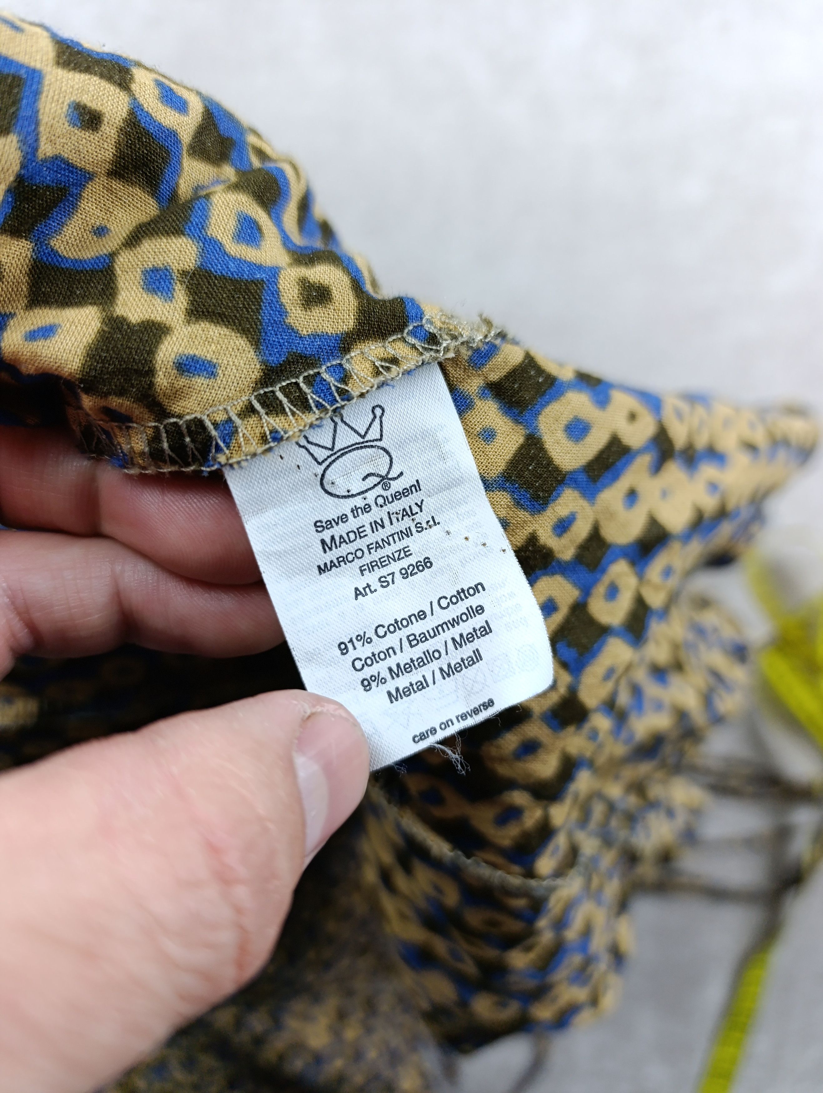 Other SAVE THE QUEEN WOMENS AVANT-GARDE BLOUSE TUNIC Size XL / US 12-14 / IT 48-50 - 13 Thumbnail