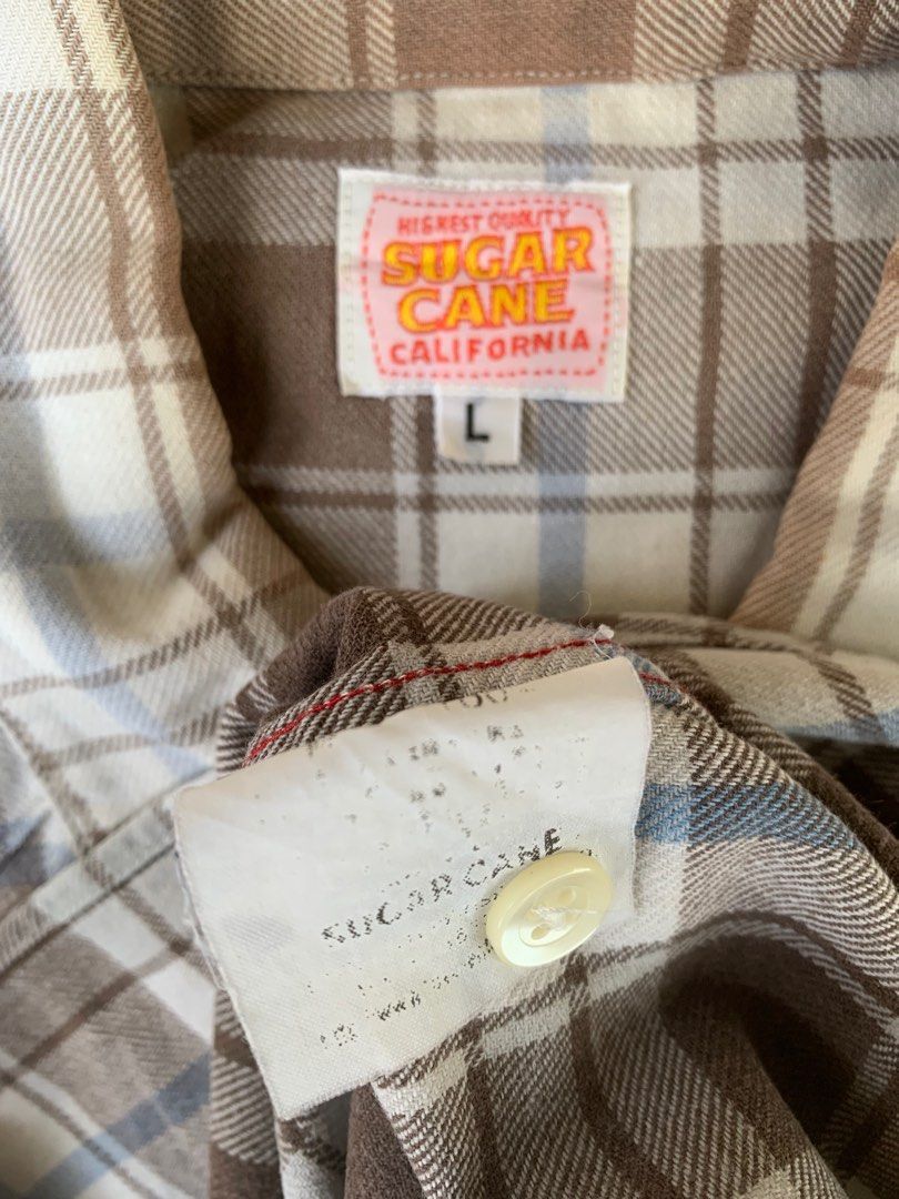 Sugar Cane Sugarcane Japan Plaid Shirt Size US L / EU 52-54 / 3 - 2 Thumbnail