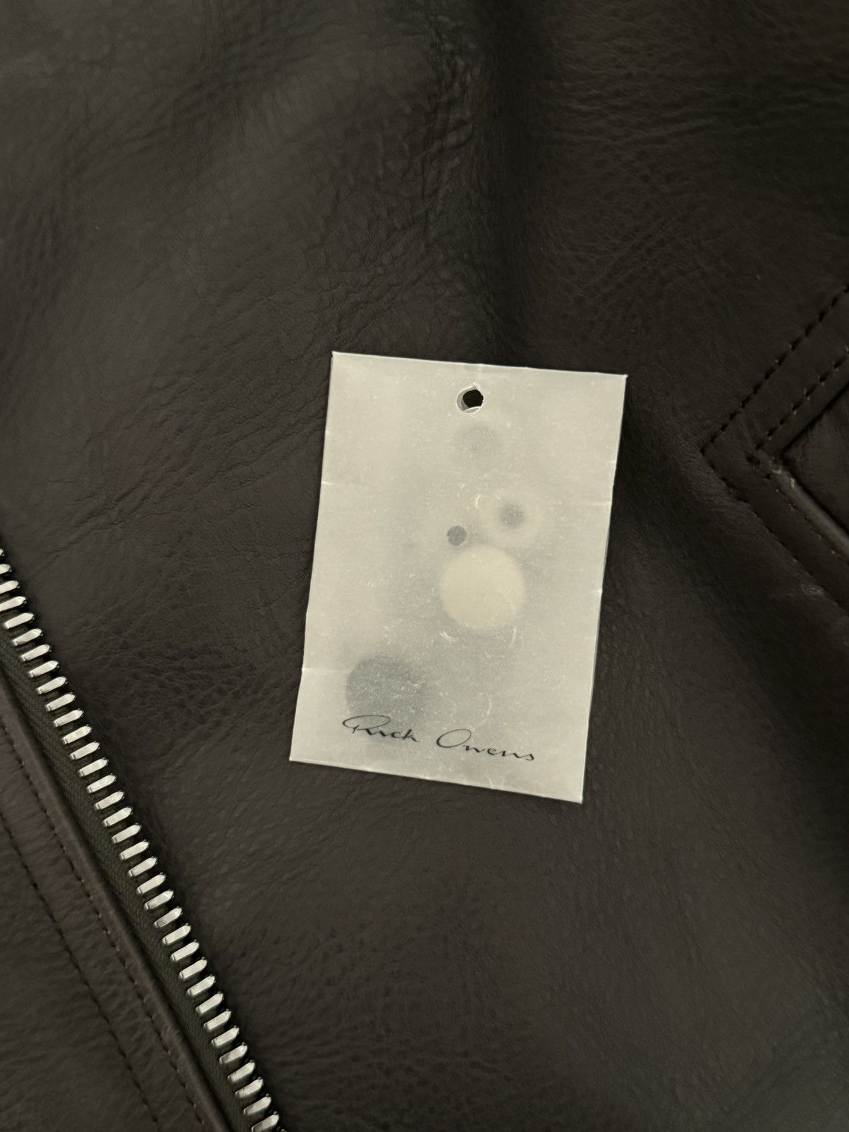 Rick Owens Rick Owens Blixa Dracollar Leather Jacket Size US M / EU 48-50 / 2 - 10 Thumbnail