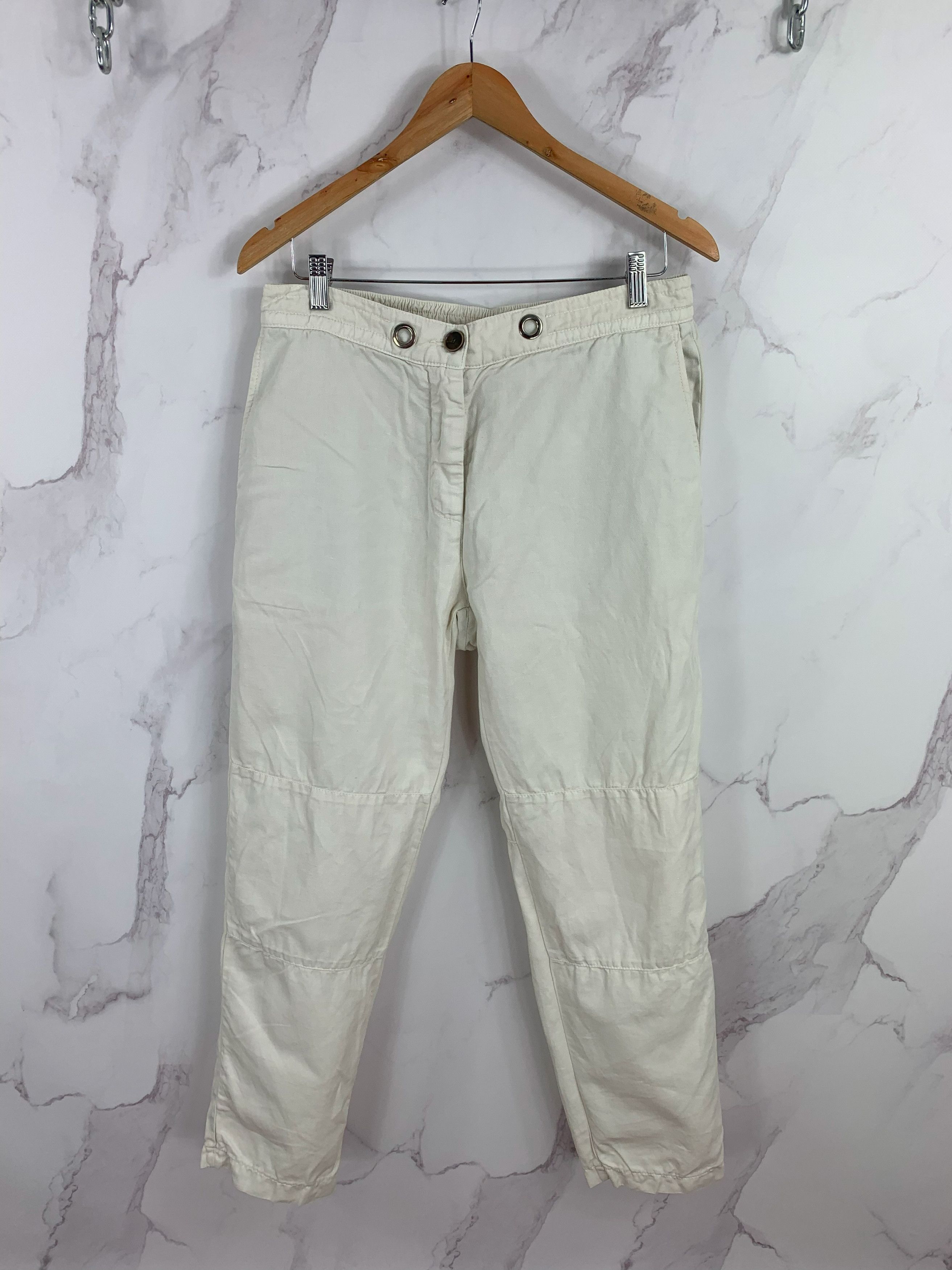 Eleventy Cotton/Linen Trousers Pants Size 48 10