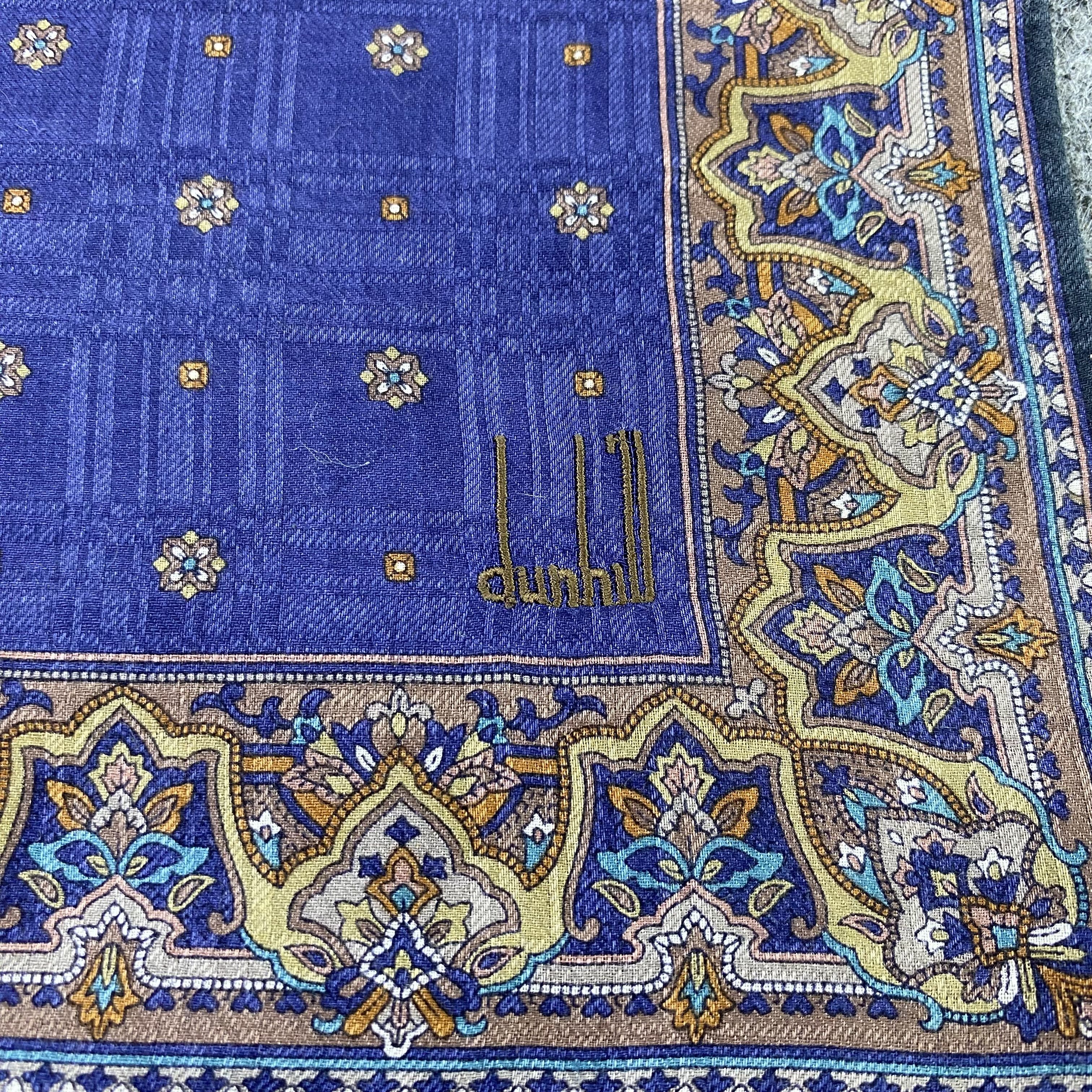 Alfred Dunhill Dunhill Handkerchief Neckerchief Bandana-B1653 Size ONE SIZE - 7 Thumbnail