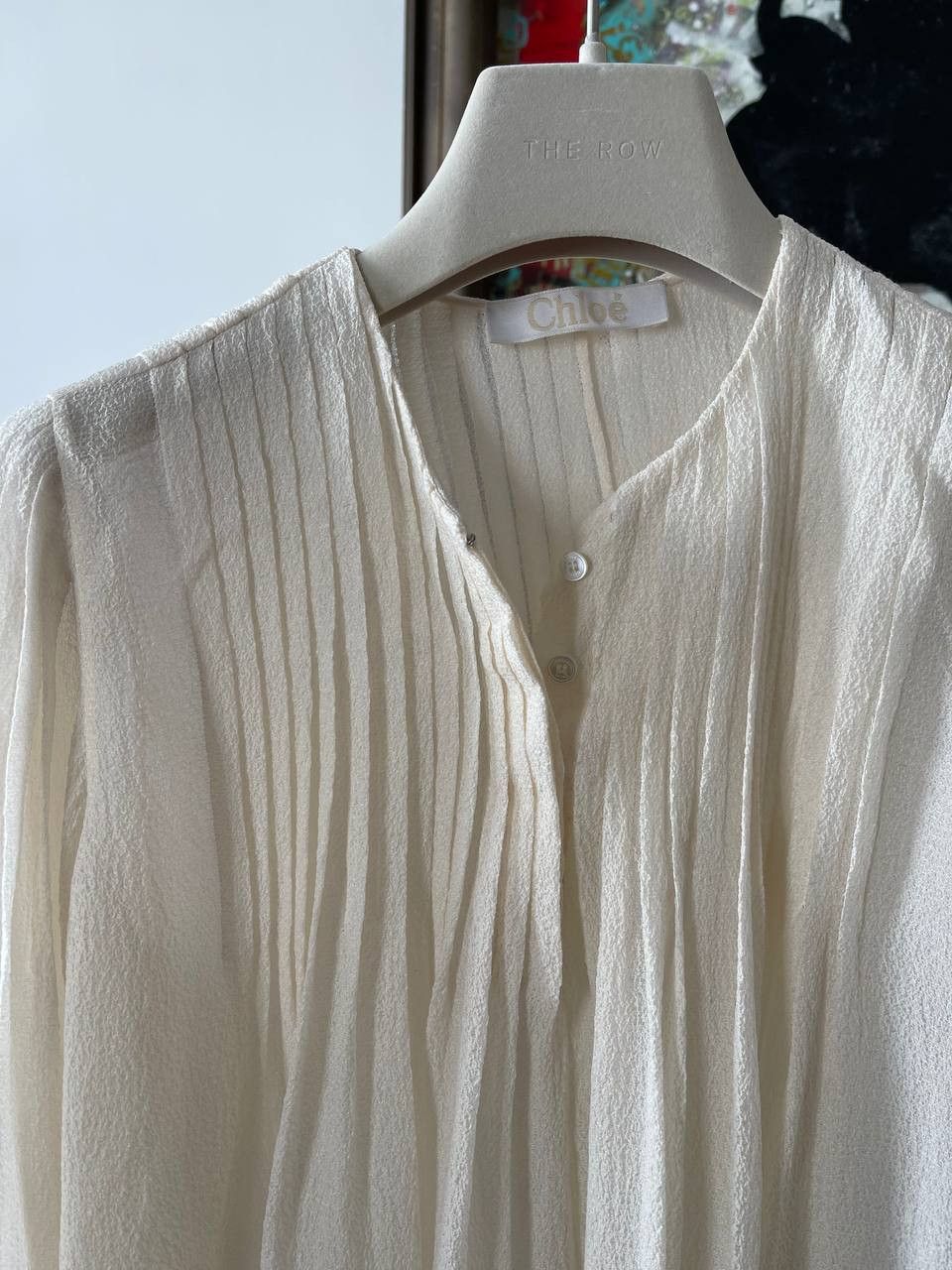 Chloe Chloe Silk Blouse Size XXS / US 00 / IT 34 - 3 Thumbnail