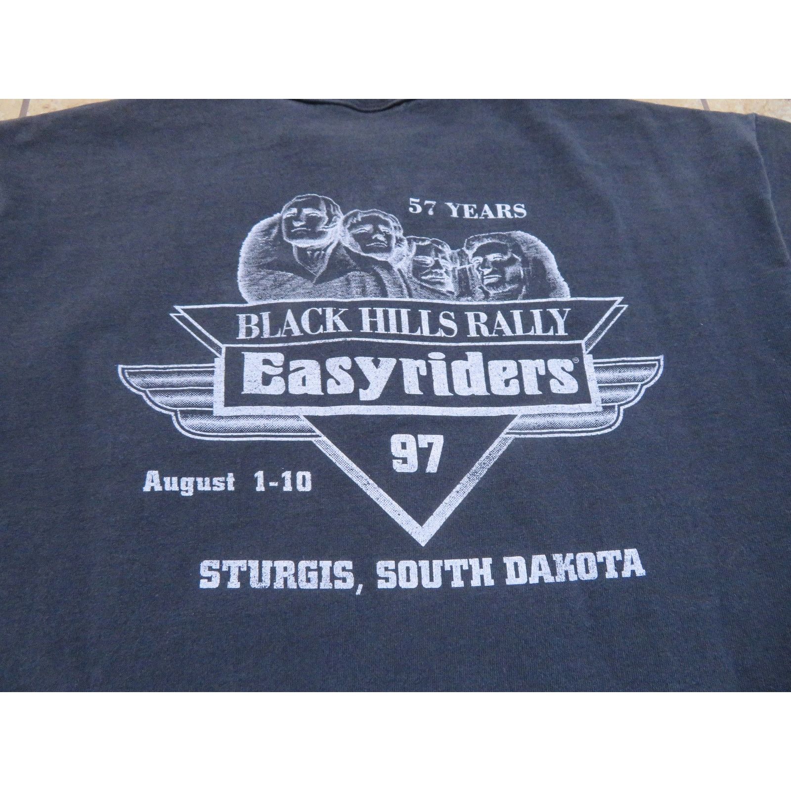 Other 90s Easy Riders Sturgis Henley Collar long Sleeve Shirt XL Size US XL / EU 56 / 4 - 2 Thumbnail