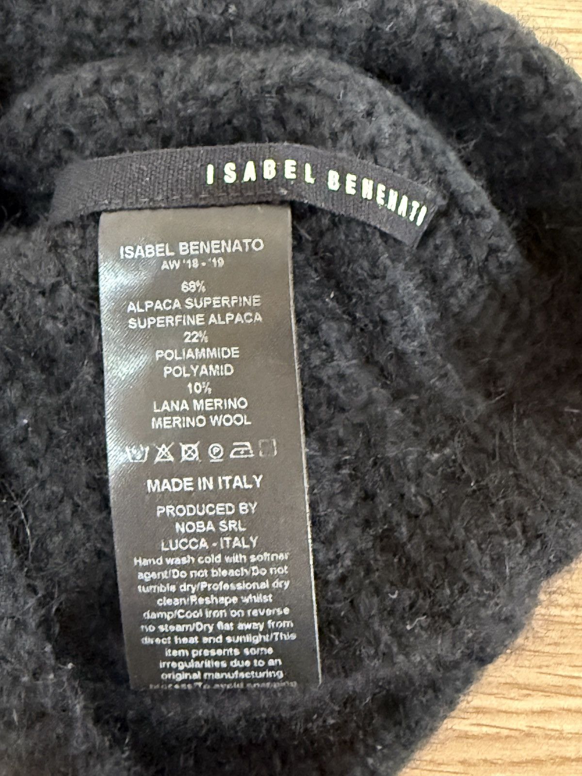 Isabel Benenato Wool hat Size ONE SIZE - 3 Thumbnail