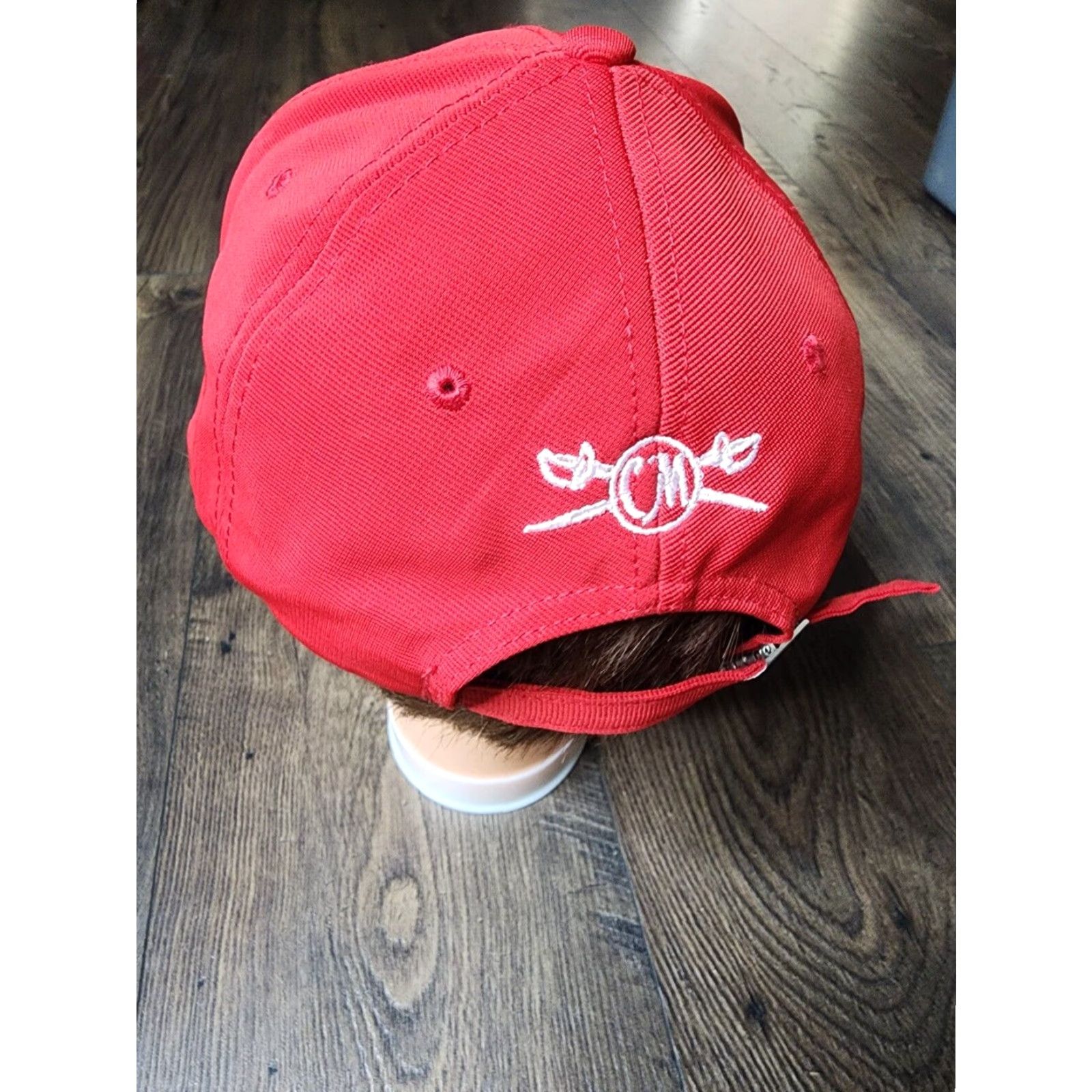 Vintage Captain Morgan Promo Red Gold Adjustable Baseball Cap Hat Mens Casual Size ONE SIZE - 3 Thumbnail