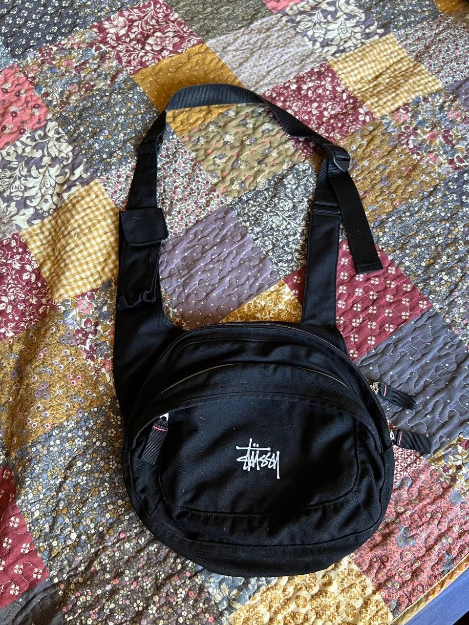 Streetwear × Stussy × Vintage Vintage 90s Stussy Sling Bag