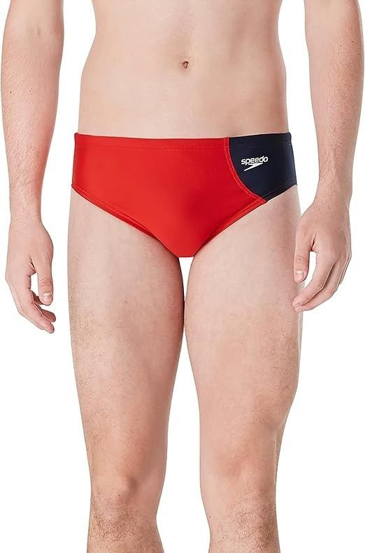 Speedo Speedo Eco Endurance Colorblock Swim Brief Azure Blue ( 28 ) Size US 28 / EU 44 - 1 Thumbnail