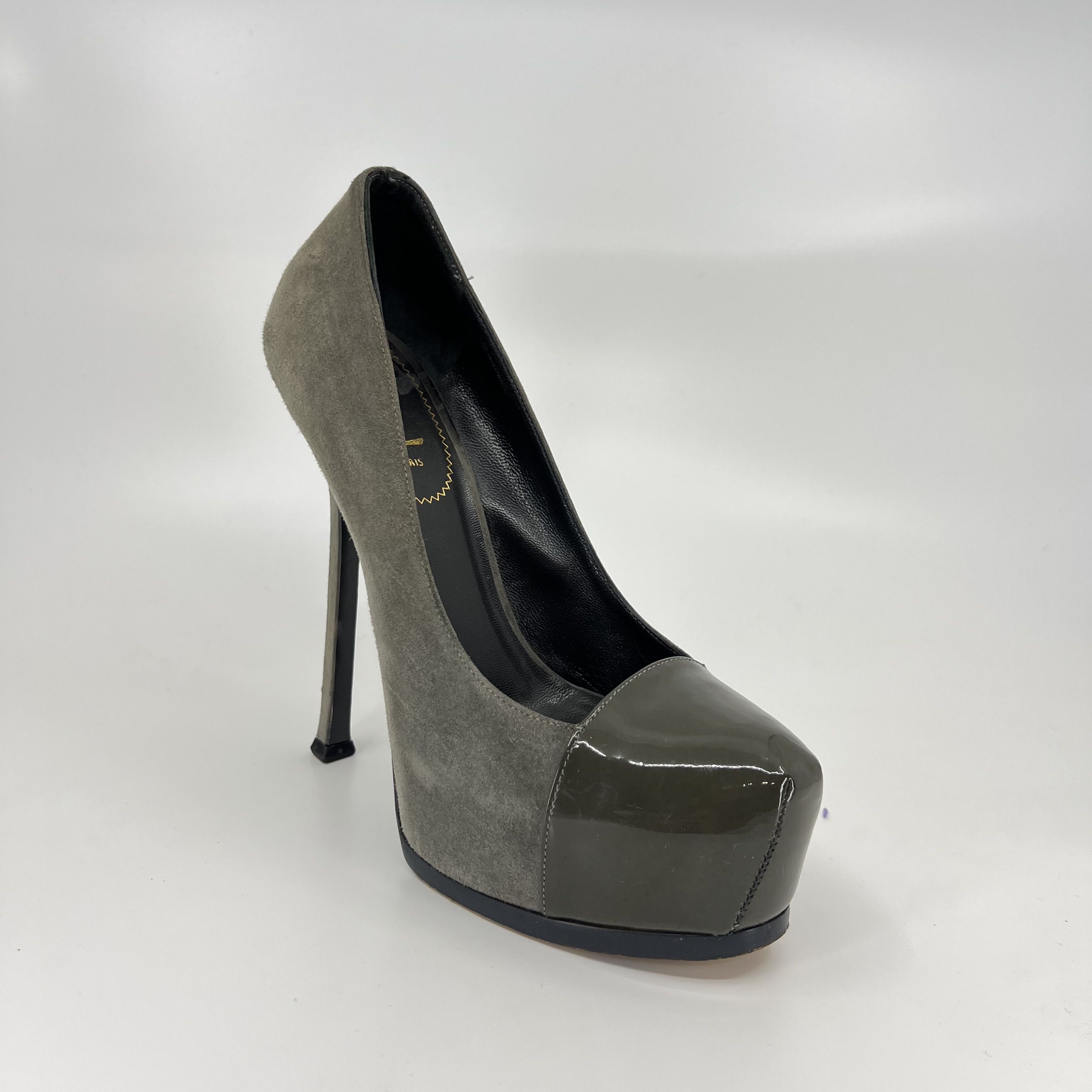 Yves Saint Laurent Yves Saint-Laurent Suede Pumps Size US 7 / IT 37 - 7 Thumbnail