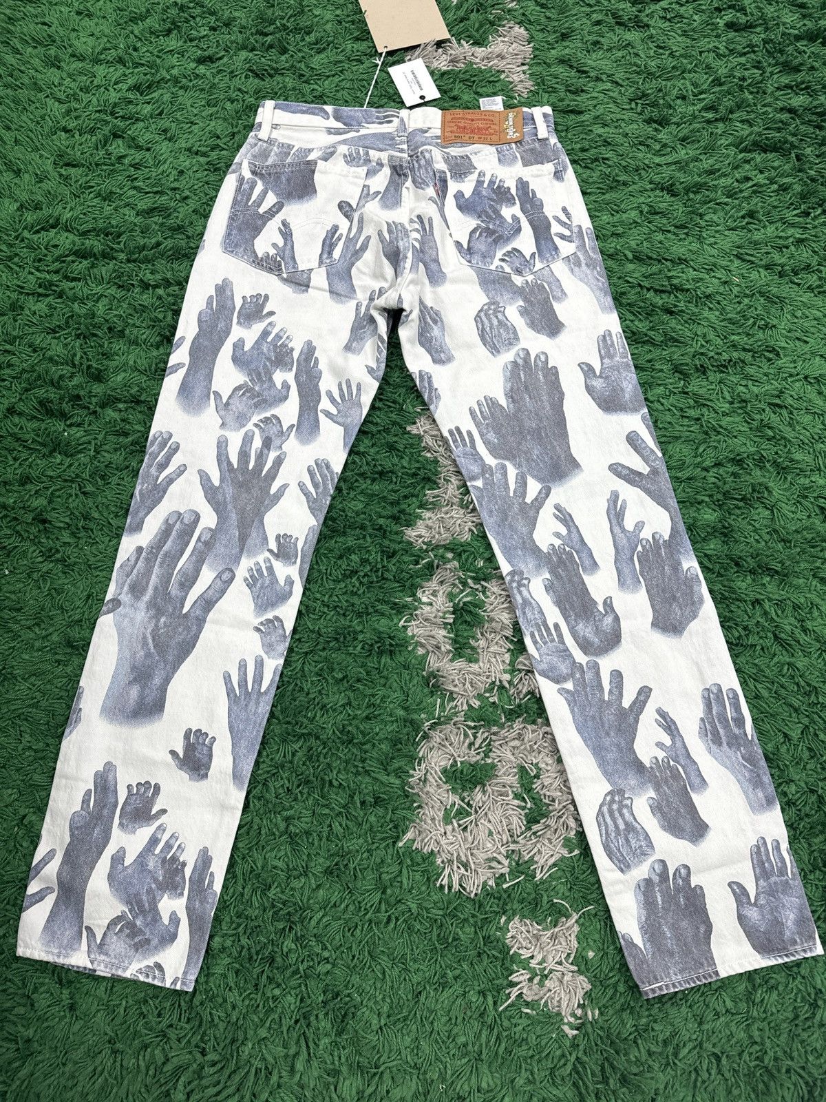 DENIM TEARS Denim Tears hand jeans Size US 32 / EU 48 - 2 Thumbnail