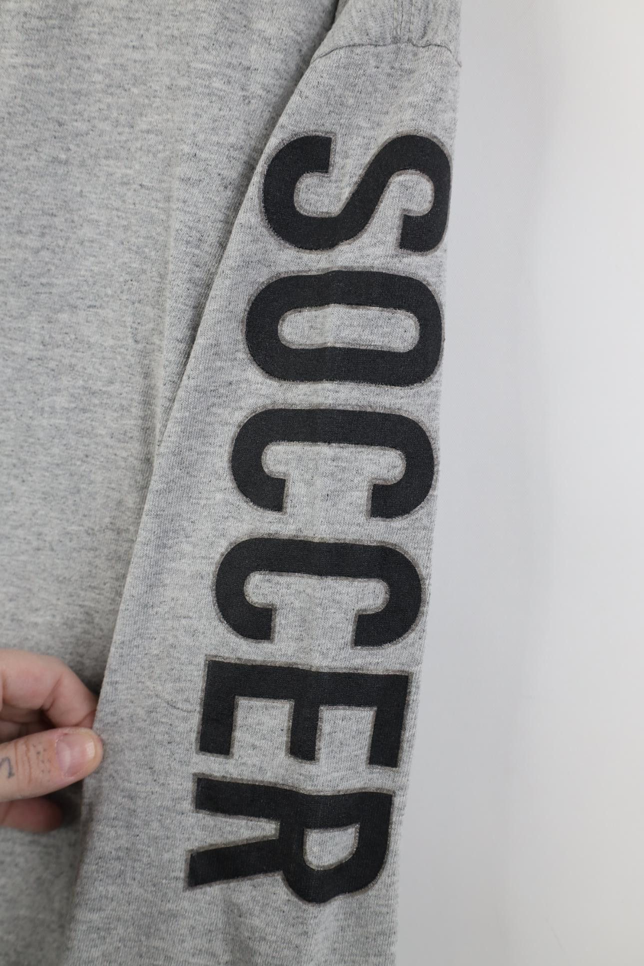 Nike Vintage 90s Nike Soccer Center Swoosh Long Sleeve T-Shirt Size US S / EU 44-46 / 1 - 5 Thumbnail