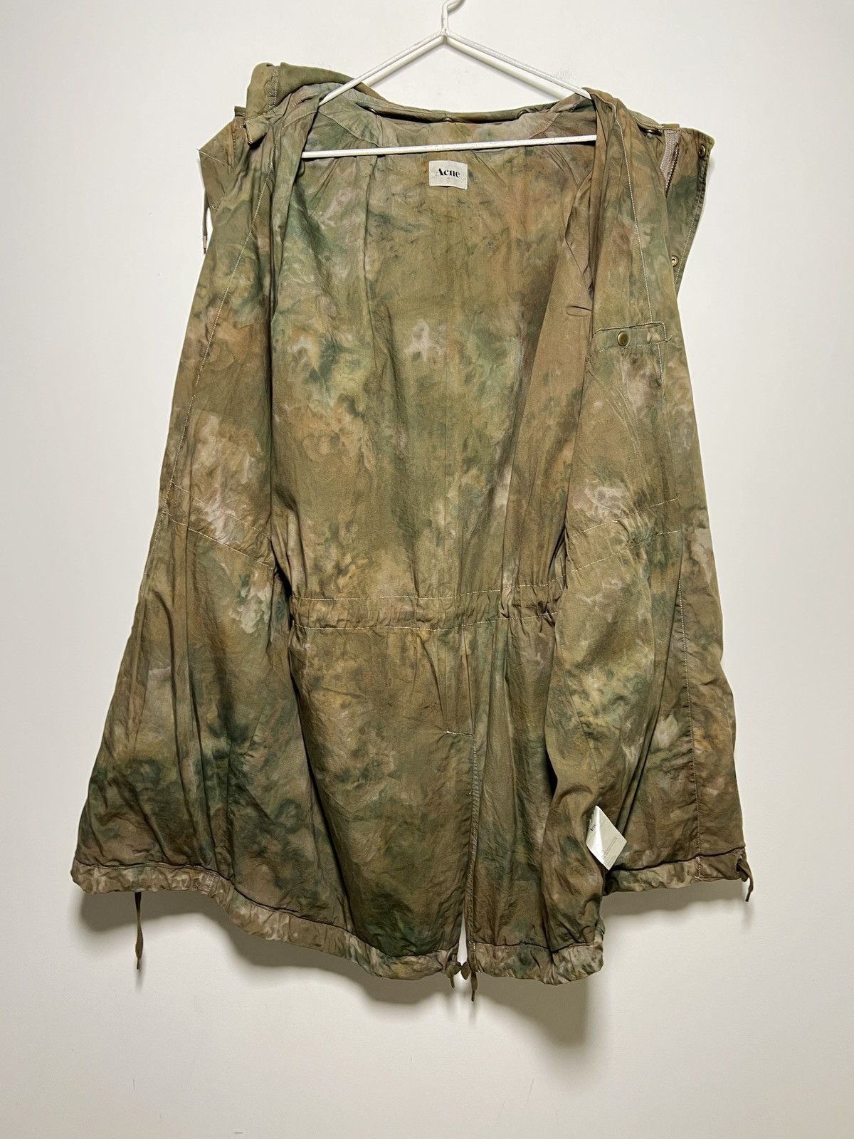 Acne Studios acne studios 2011 tie dye fishtail camo parka jacket Size US M / EU 48-50 / 2 - 19 Thumbnail