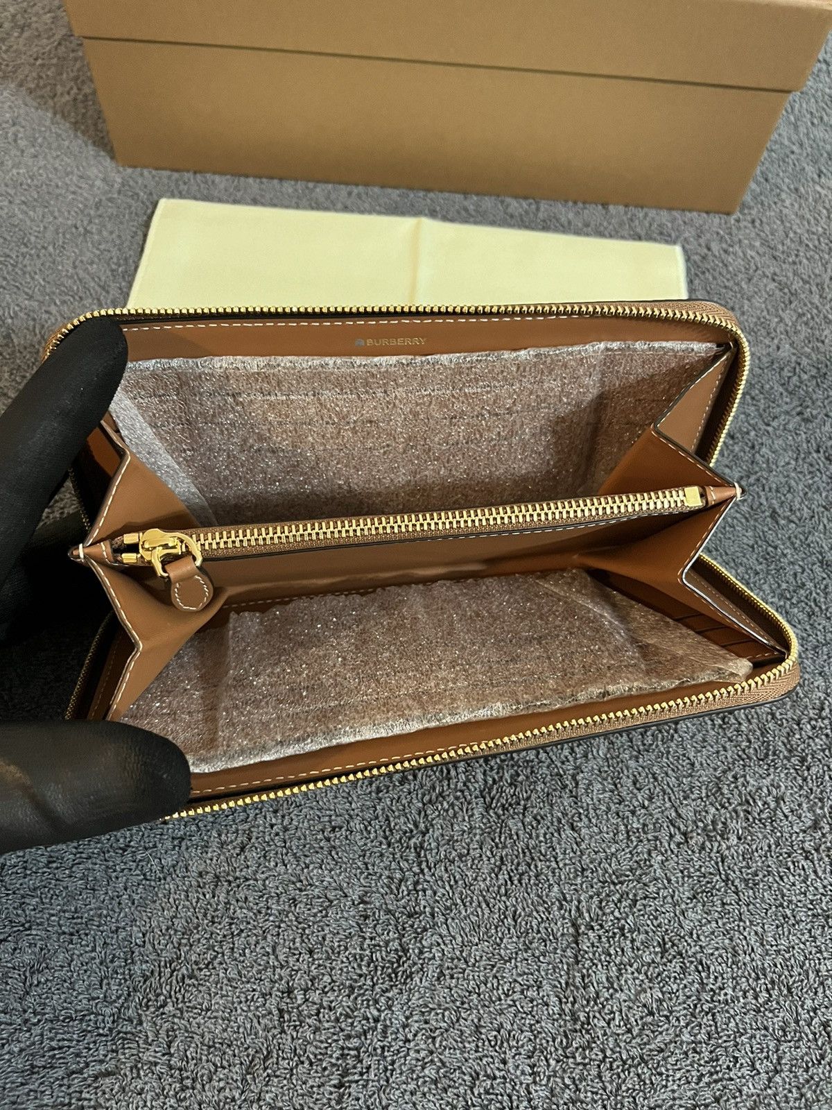Burberry Burberry Check Zip Wallet Size ONE SIZE - 12 Thumbnail
