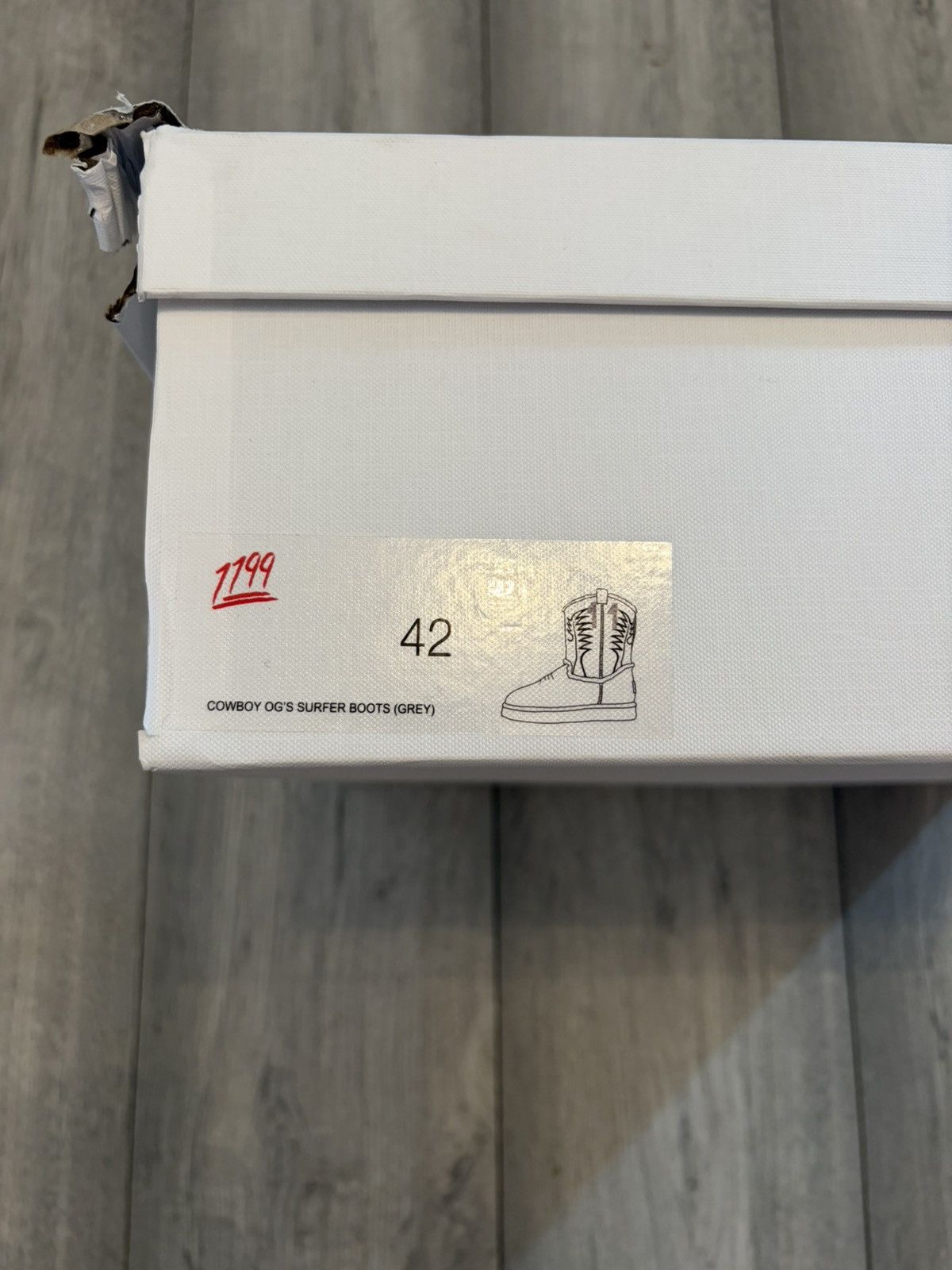Other Bazo 1199 Cowboy Uggs v2 Grey - Size 42 EU Size US 9 / EU 42 - 12 Thumbnail