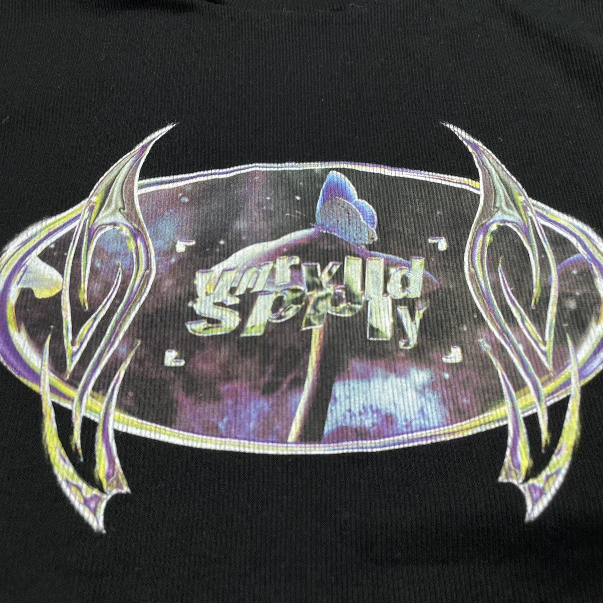 Band Tees Vintage 00S MUSHROOM HORROR CREPPY ABSTRACT CYBER PUNK Size US XL / EU 56 / 4 - 5 Thumbnail