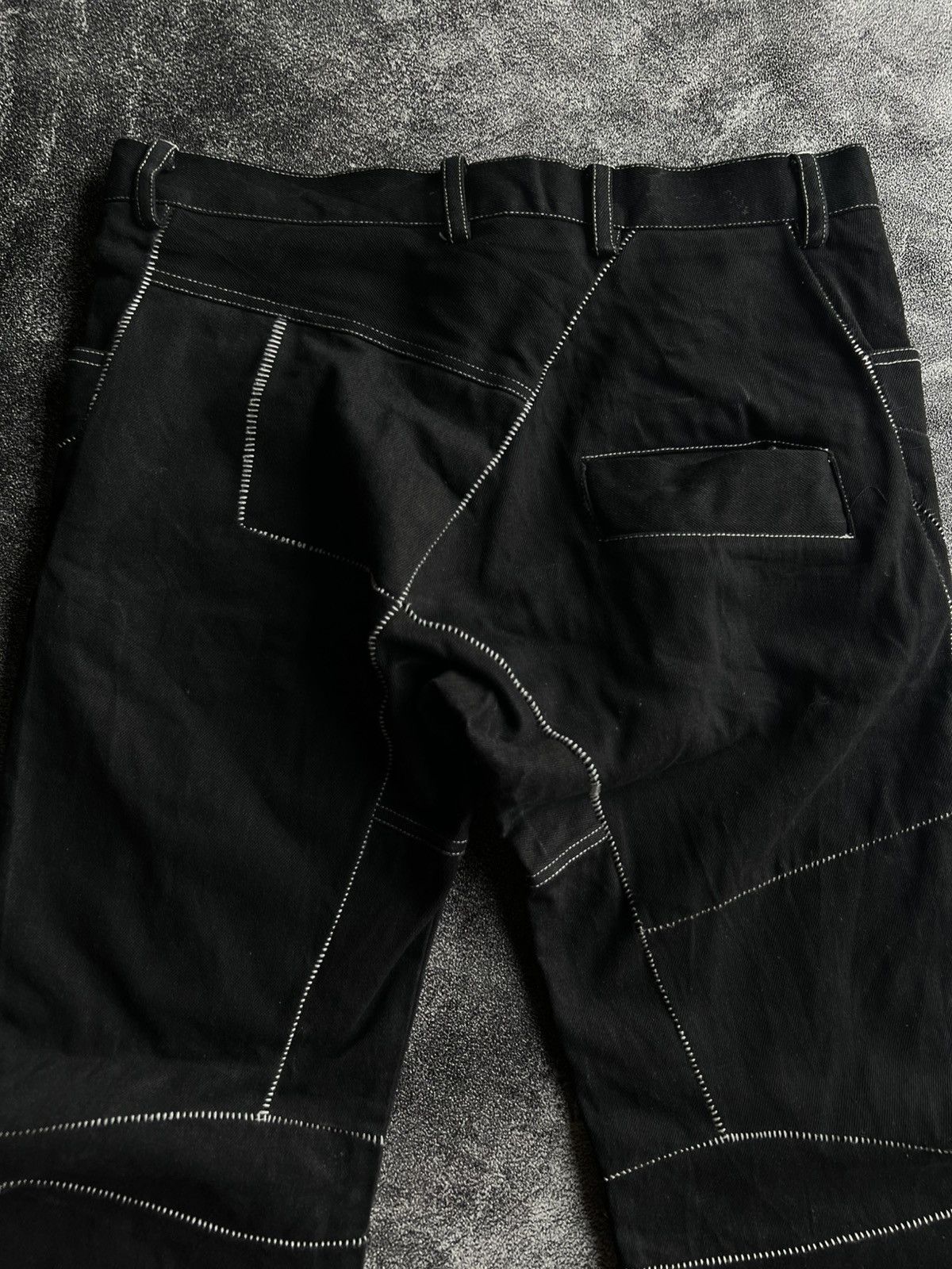 14th Addiction Chaunk Drklac SS17 Denim Pants Size US 33 - 12 Thumbnail