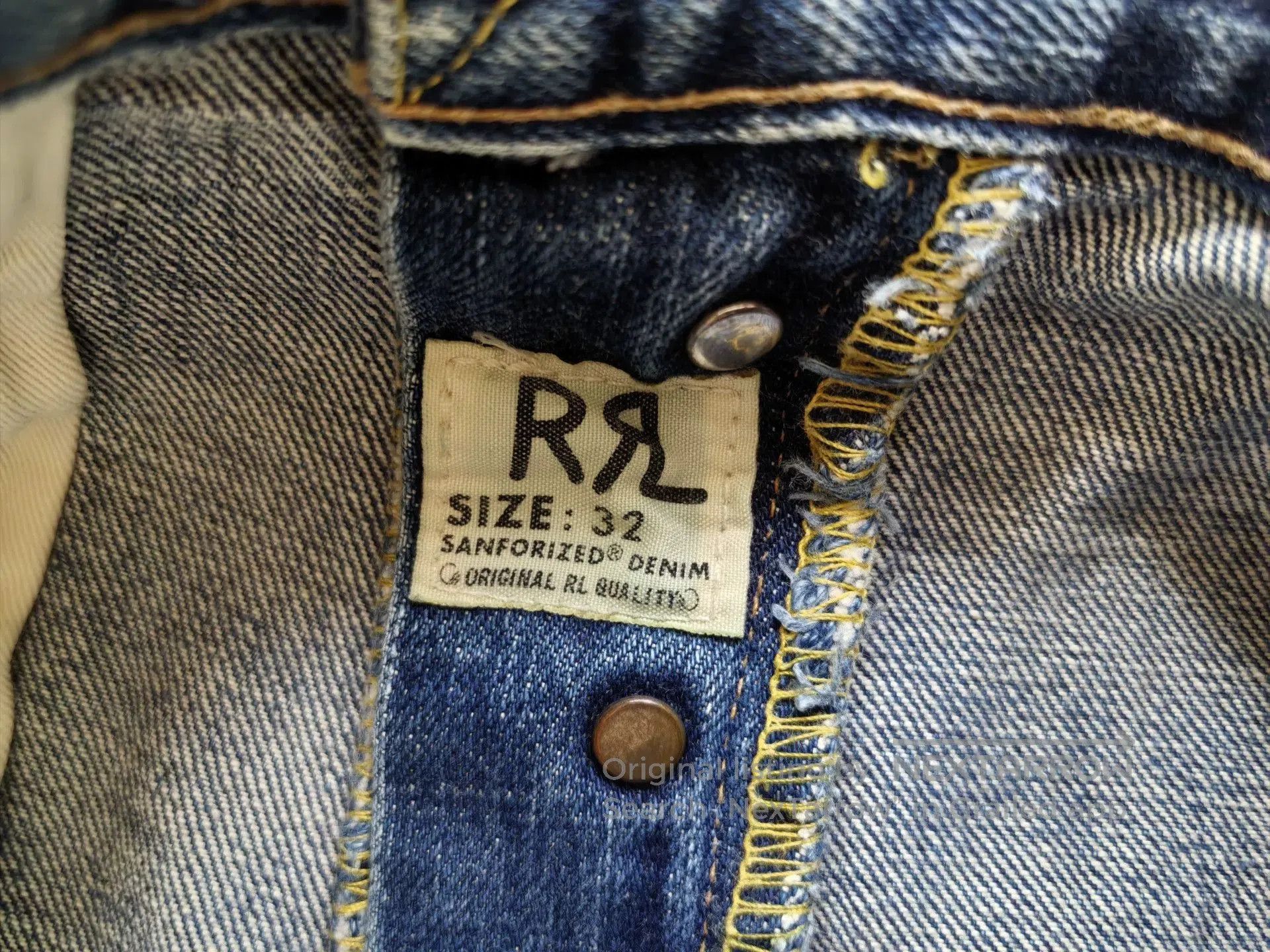 RRL Ralph Lauren rrl double rl slim boot cut jeans. Size US 32 / EU 48 - 7 Thumbnail
