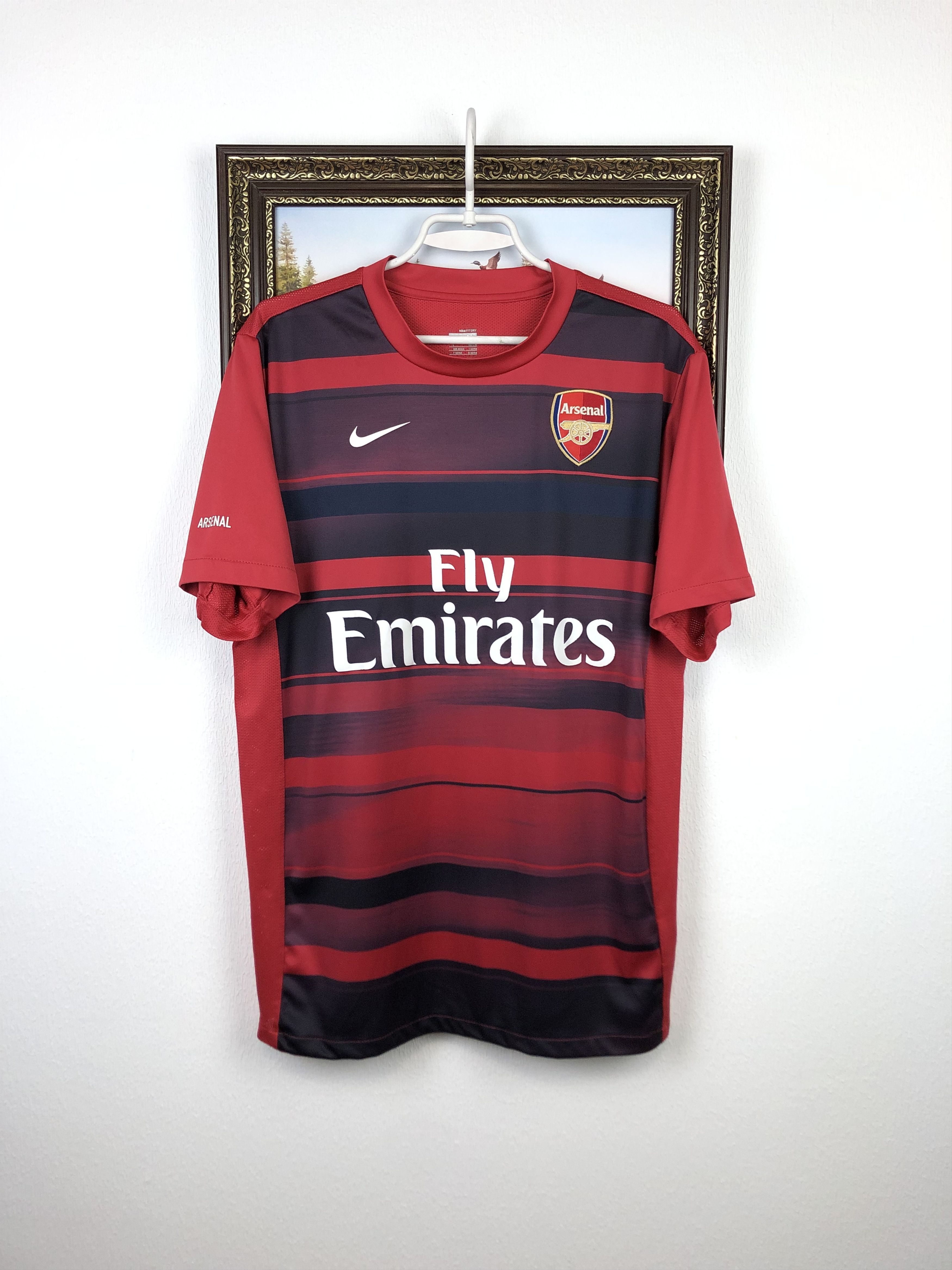 Nike Vintage Nike Arsenal Football Shirt Soccer Mens Jersey Size US L / EU 52-54 / 3 - 1 Thumbnail