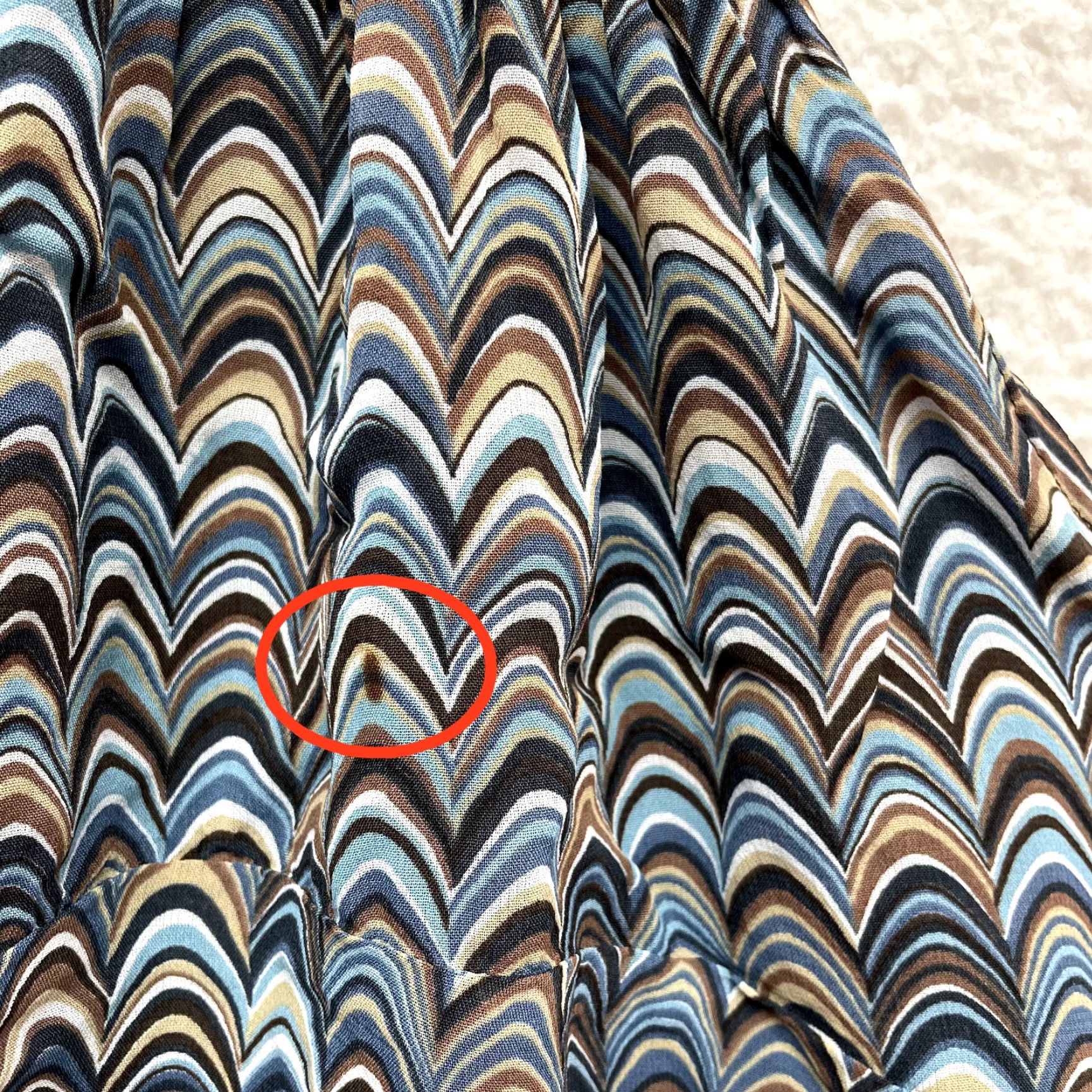 Vintage Vintage Halter Mini Dress Mod GoGo 60s 90s Retro Festival Brown Blue Les Petites M Womens Size M / US 6-8 / IT 42-44 - 5 Thumbnail