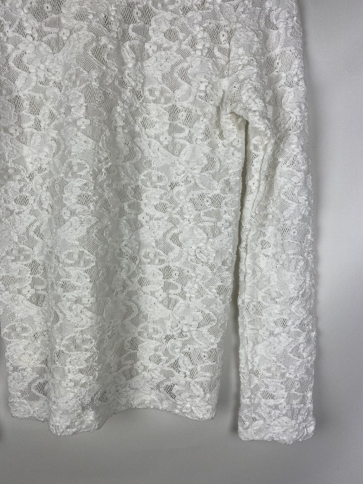 Comme des Garcons BNWT! Junya Watanabe Comme Des Garçons lace tunic blouse Size S / US 4 / IT 40 - 22 Thumbnail