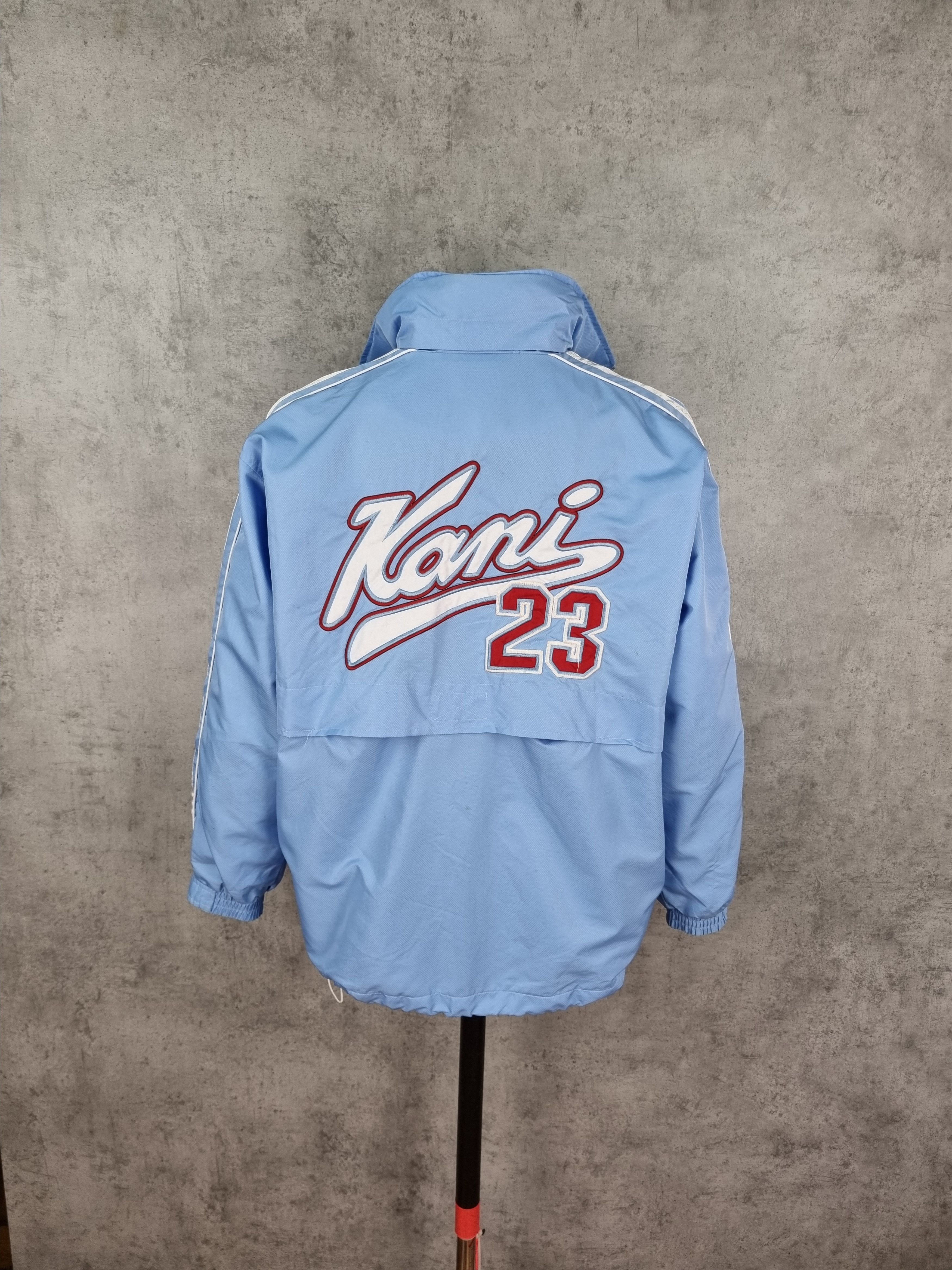 Karl Kani × Vintage Karl Kani Vintage Big Logo Side Tape Track top Size US L / EU 52-54 / 3 - 8 Thumbnail