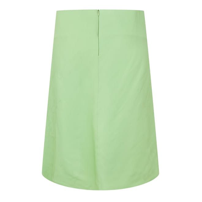 Bottega Veneta Bottega Veneta Bv Skirt in Green Size 30" / US 8 / IT 44 - 2 Thumbnail