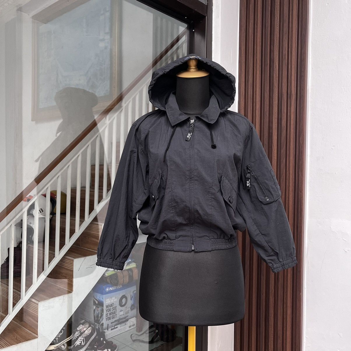 Hai Sporting Gear Issey Miyake Hai Sporting Gear Croped Jacket Bomber Size XXS / US 00 / IT 34 - 2 Thumbnail