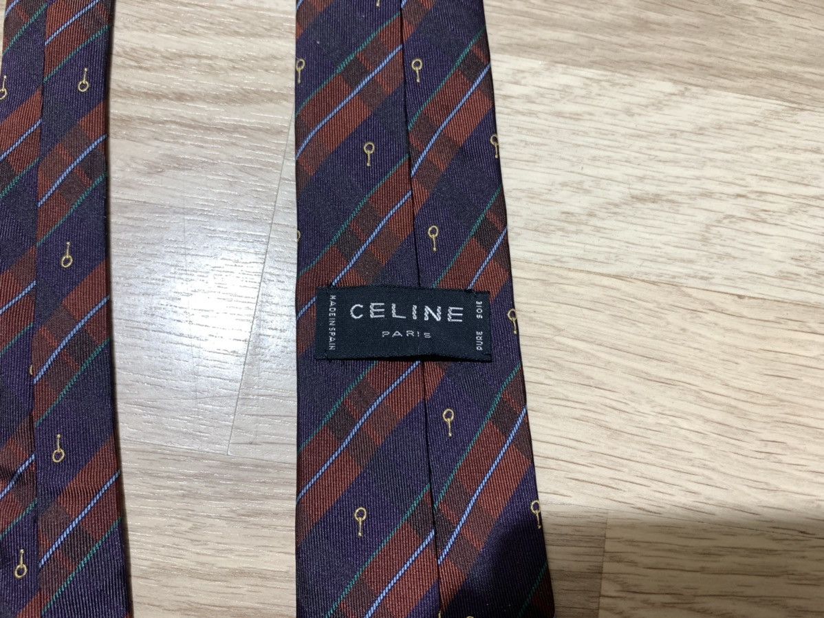 Celine × Vintage Celine vintage tie Size ONE SIZE - 6 Thumbnail