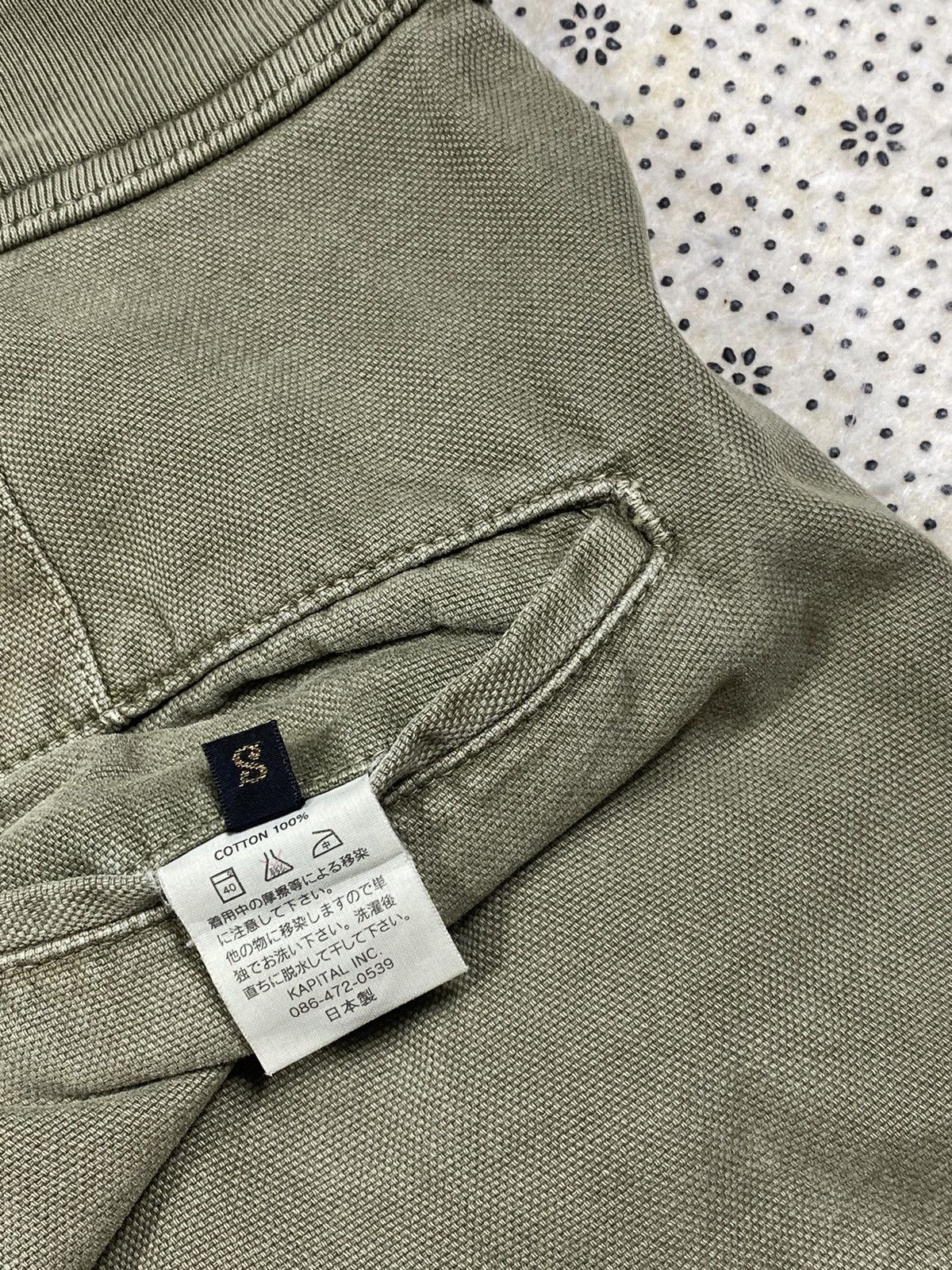 Japanese Brand Kapital olive green Sarouel nouvelle pants Size US 32 / EU 48 - 7 Thumbnail