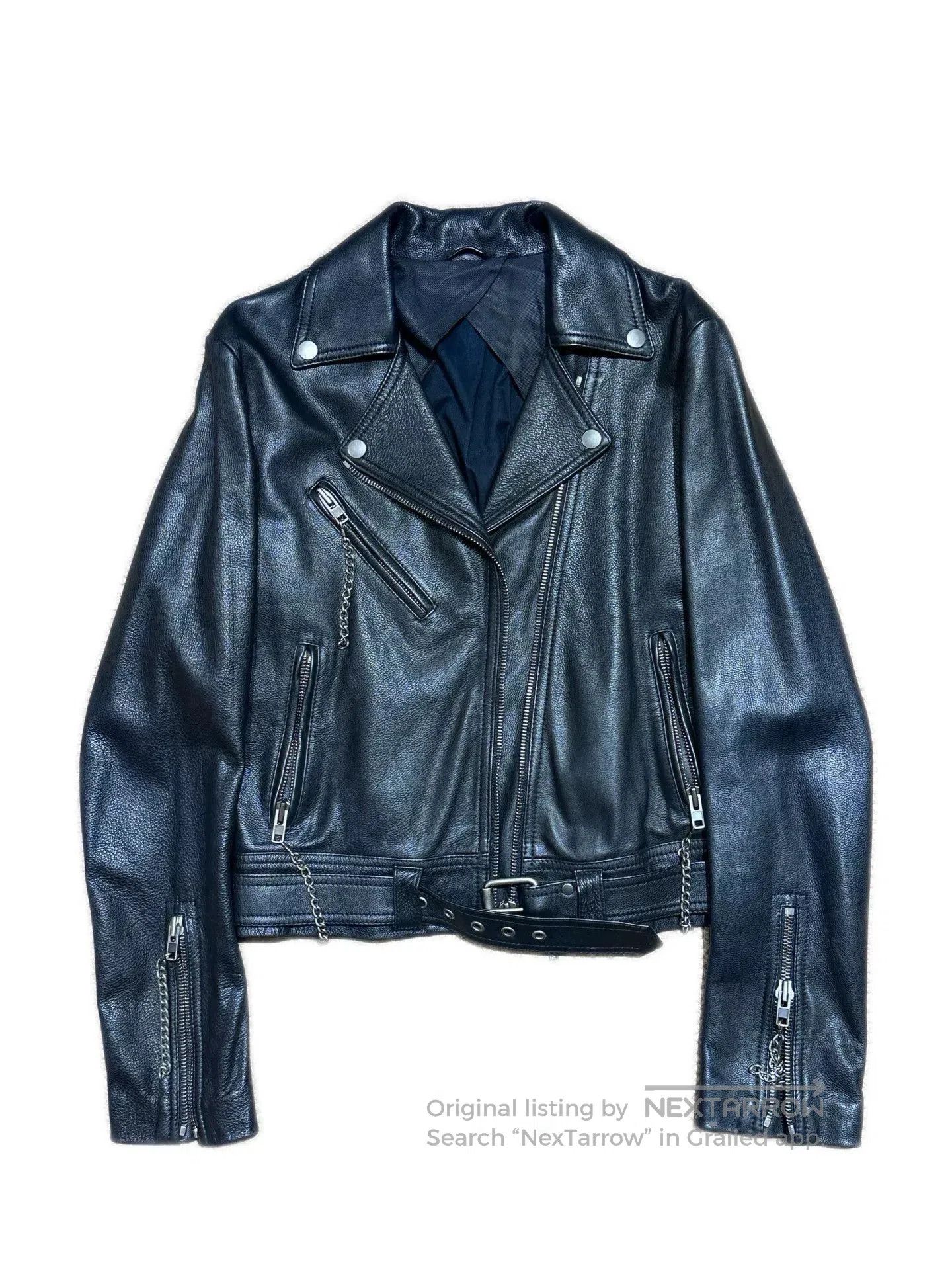 Maison Margiela Maison Martin Margiela Runway Flame Leather Jacket. Size S / US 4 / IT 40 - 3 Thumbnail