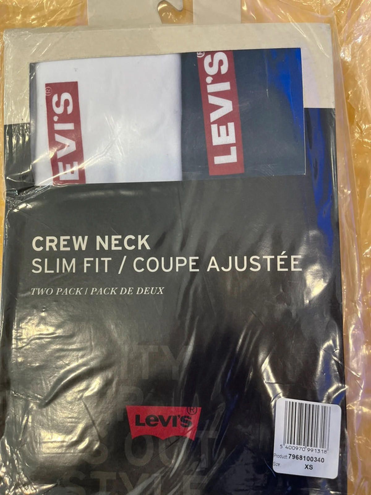 Levi's Levi's 2 pack t-shirts in navy/white with logo Size US XS / EU 42 / 0 - 4 Thumbnail