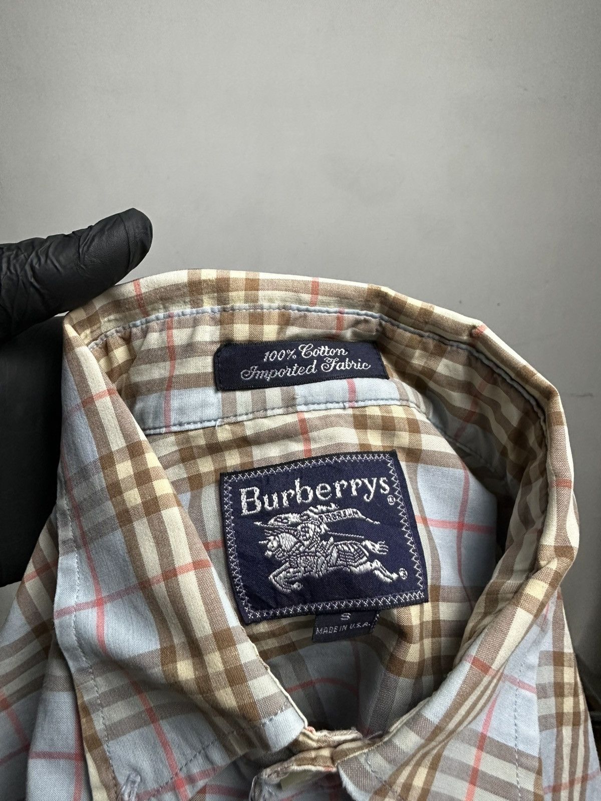 Burberry Prorsum 90’s Burberry Nova Check Button shirt Size US M / EU 48-50 / 2 - 10 Thumbnail