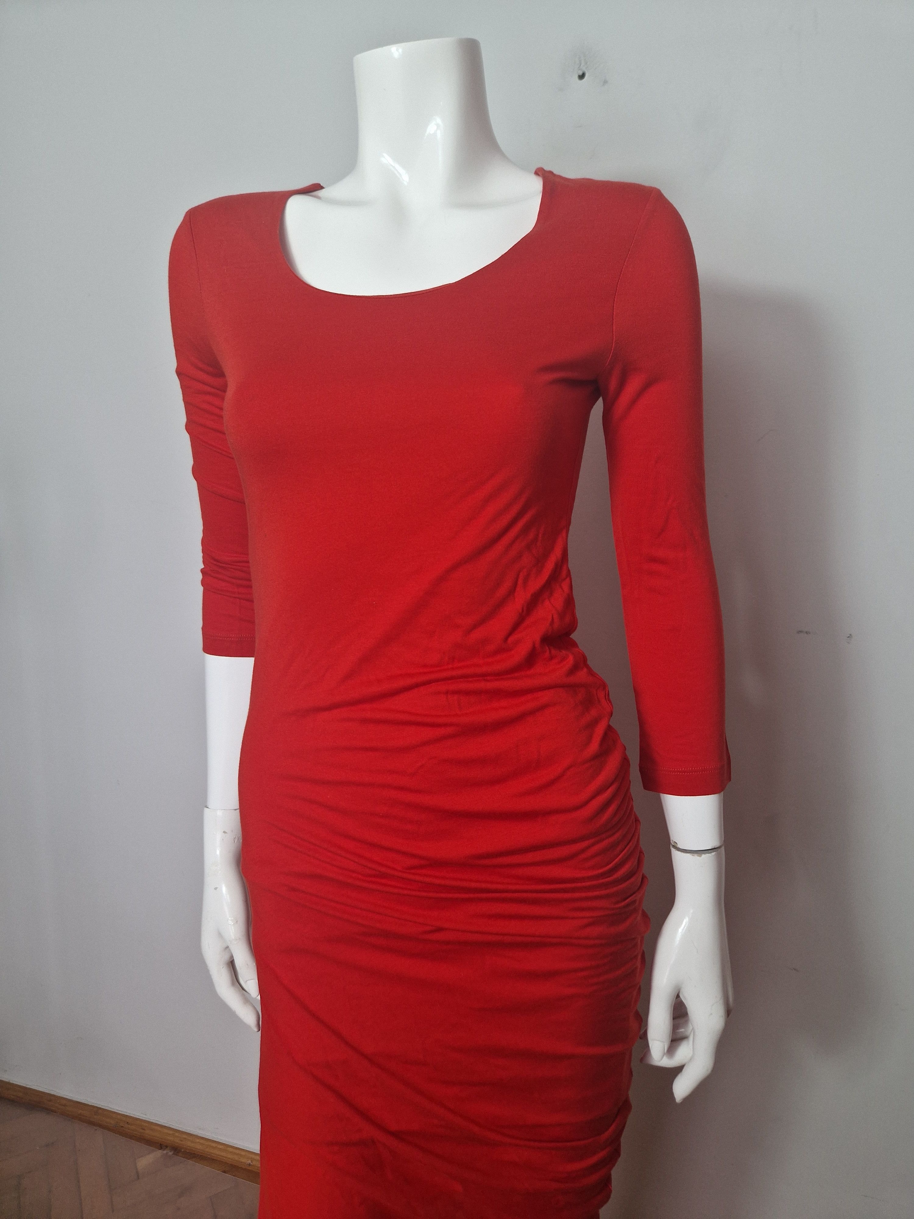 Alexander McQueen Alexander McQueen 2013 red dress Size S / US 4 / IT 40 - 3 Thumbnail