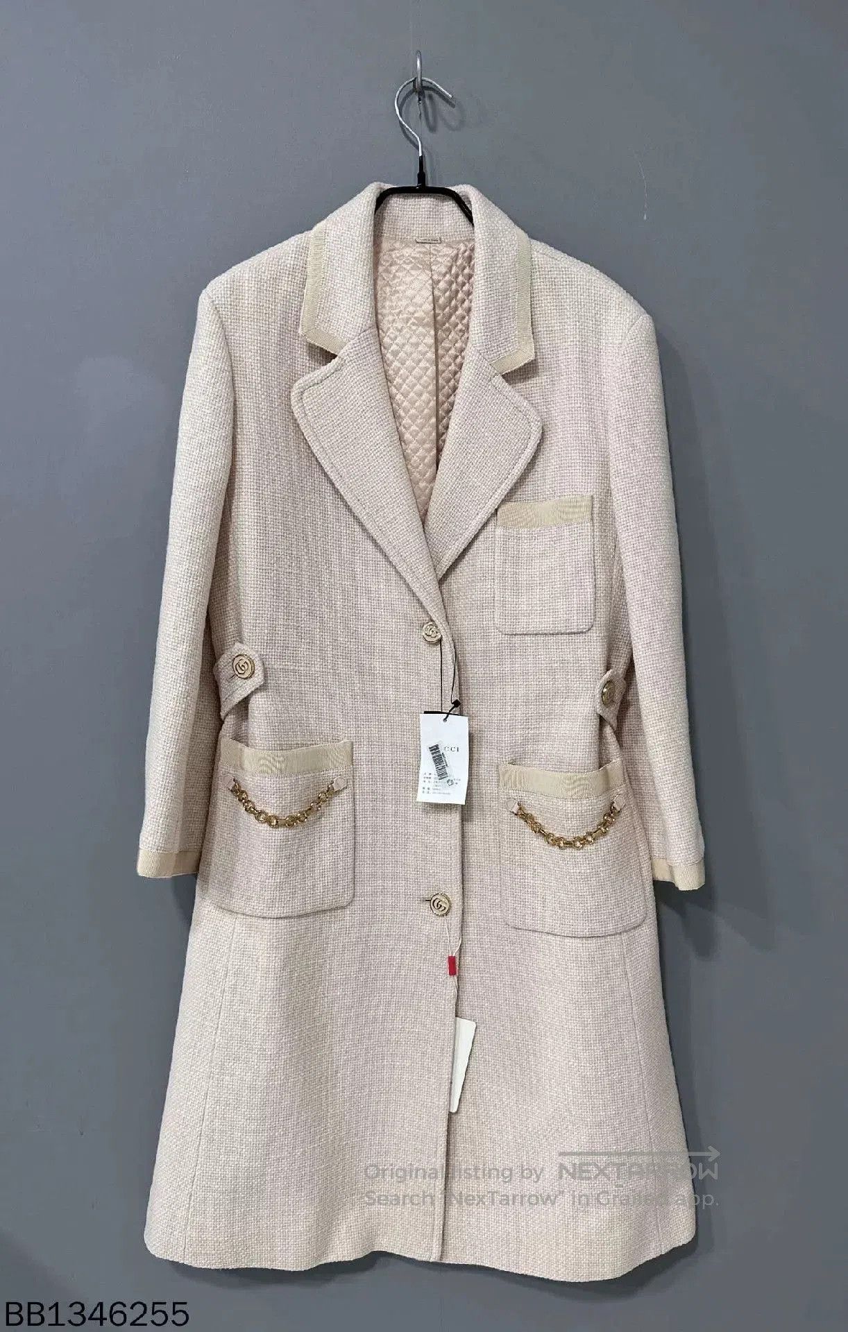 Gucci Gucci Classic Gold Button Coat. Size M / US 6-8 / IT 42-44 - 1 Thumbnail
