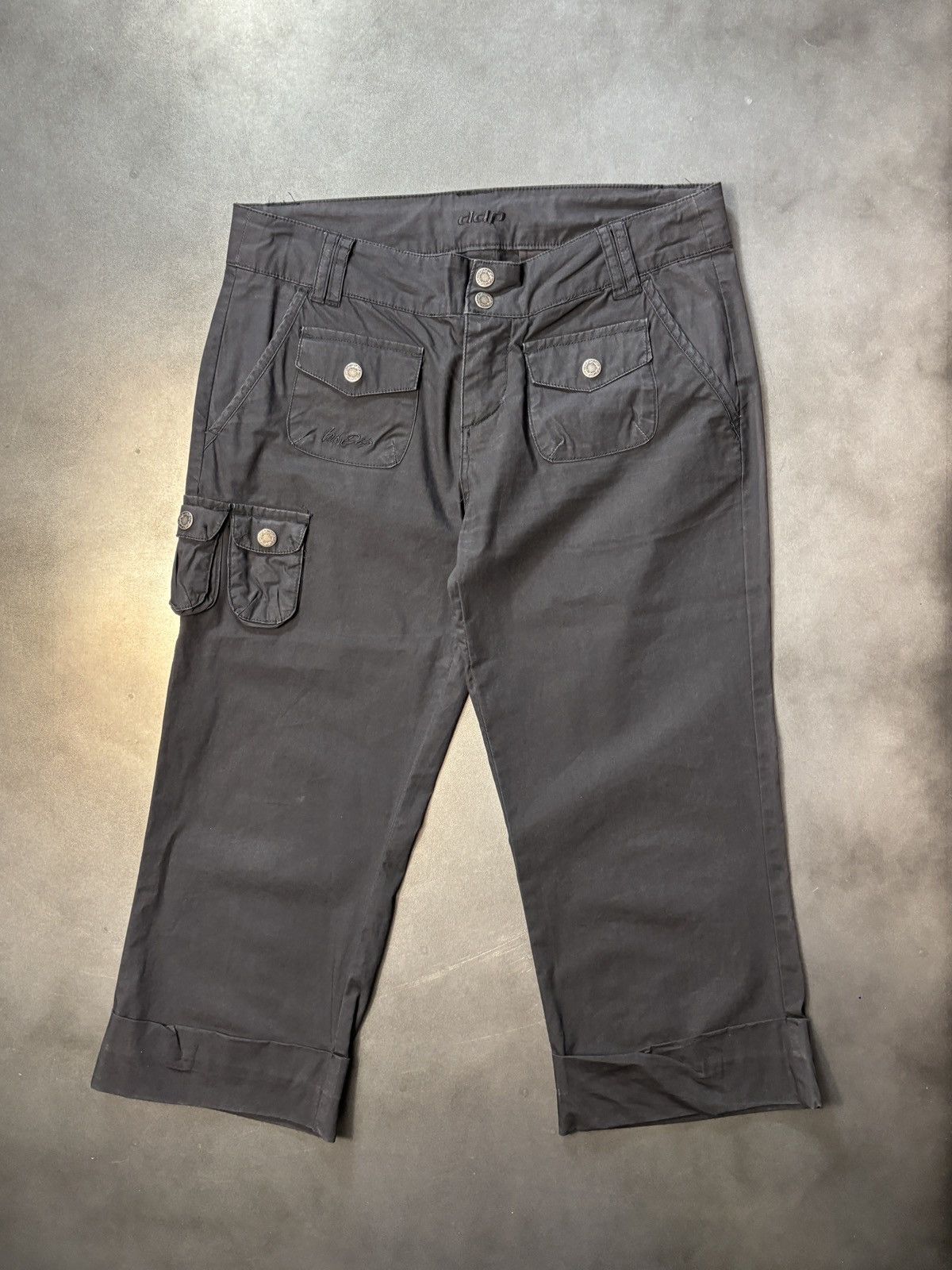 Designer × Other Y2K Capris Shorts 2000s Vintage Cargo Shorts DDP Size 29" - 1 Thumbnail