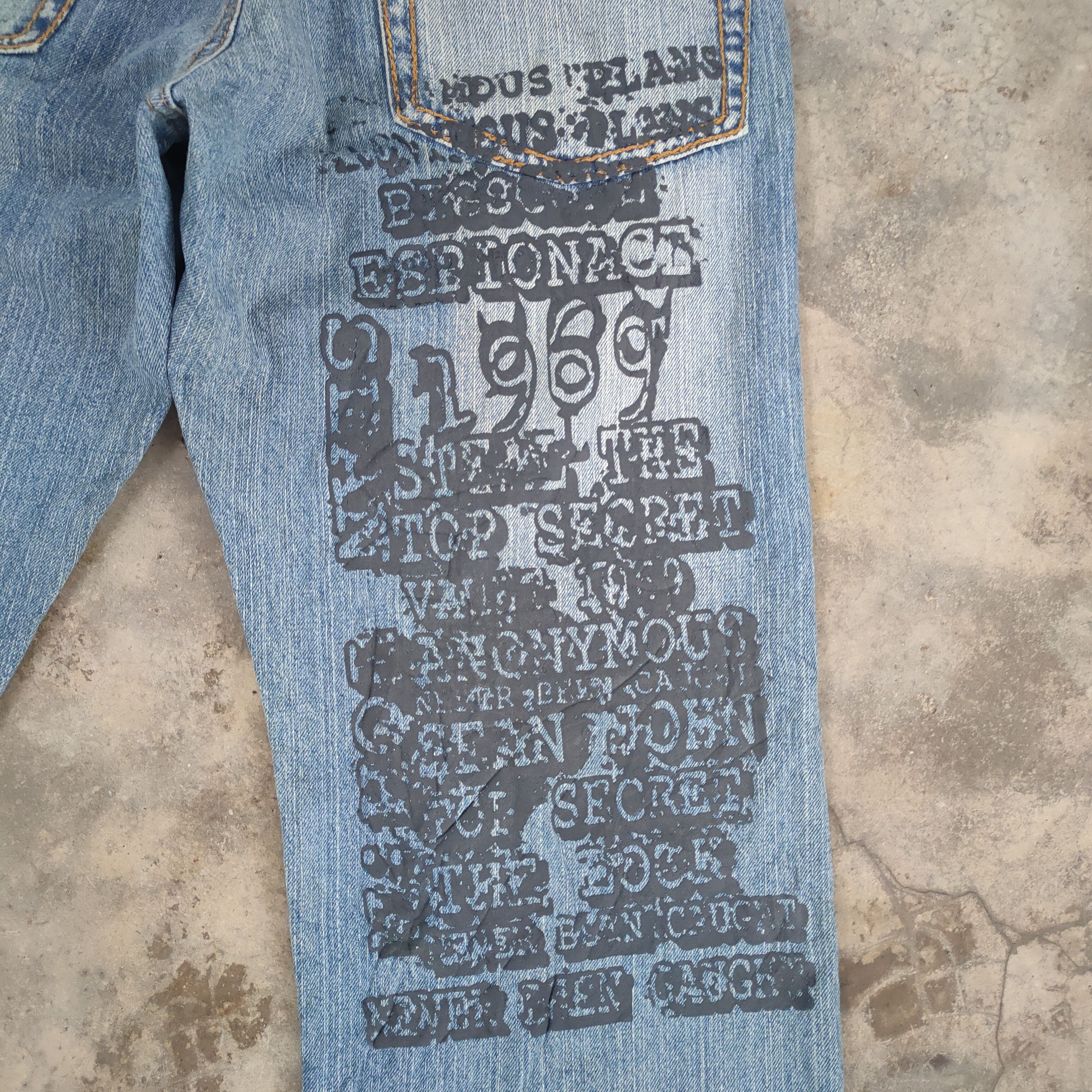 Japanese Brand W37 VINTAGE SEAN JOHN FADED JEANS DENIM PANTS Size US 37 - 13 Thumbnail
