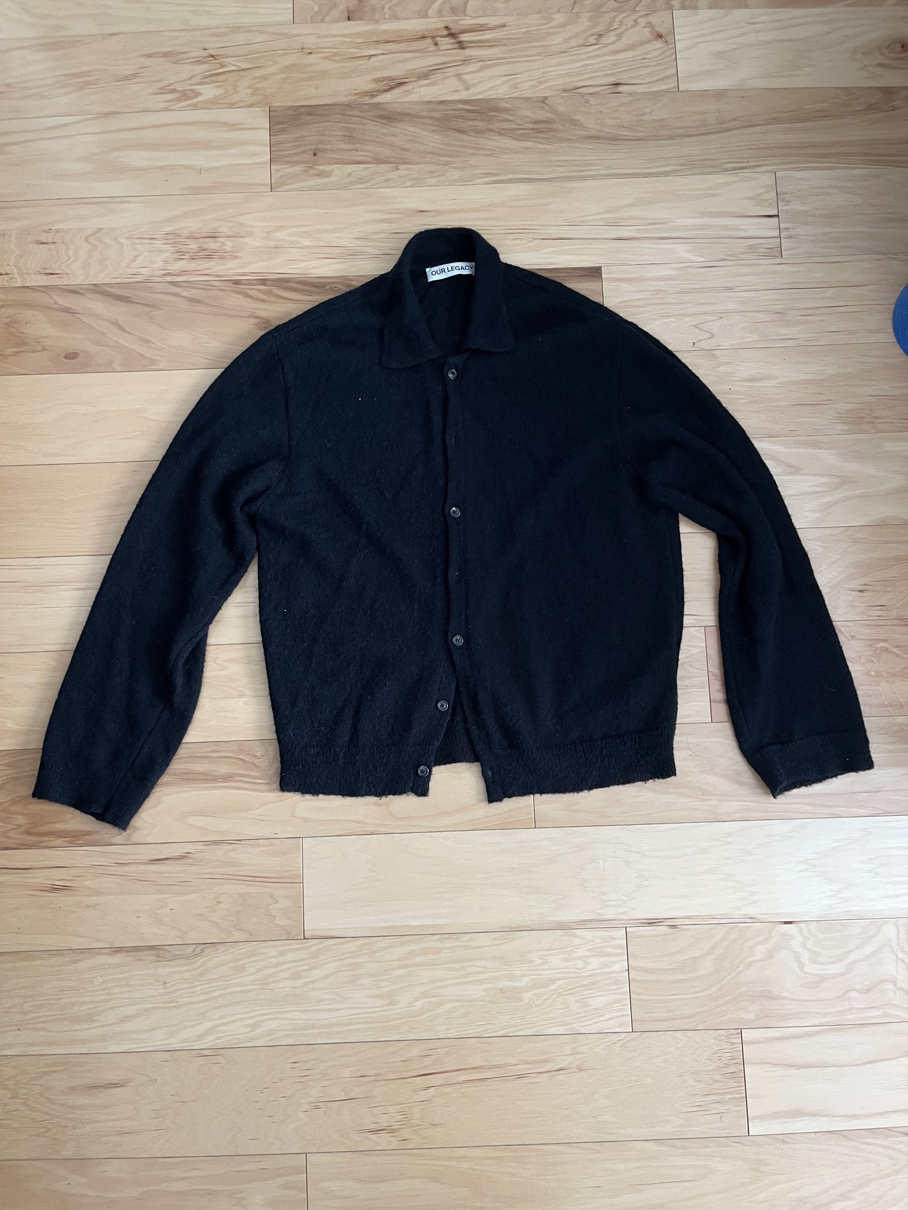Our Legacy Evening Polo Cardigan Size US L / EU 52-54 / 3 - 1 Thumbnail