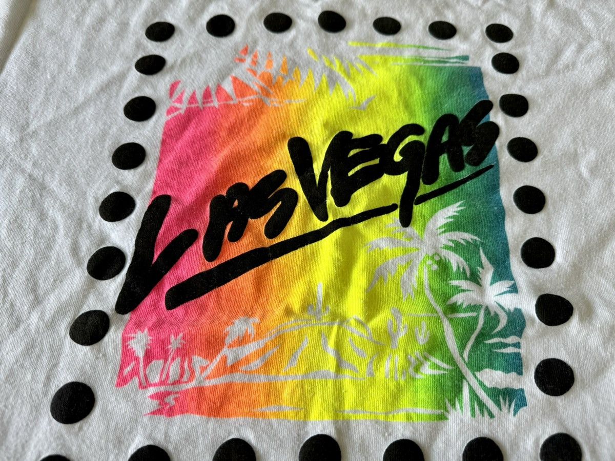 Vintage Las Vegas Vintage White T-Shirt Size US L / EU 52-54 / 3 - 3 Thumbnail