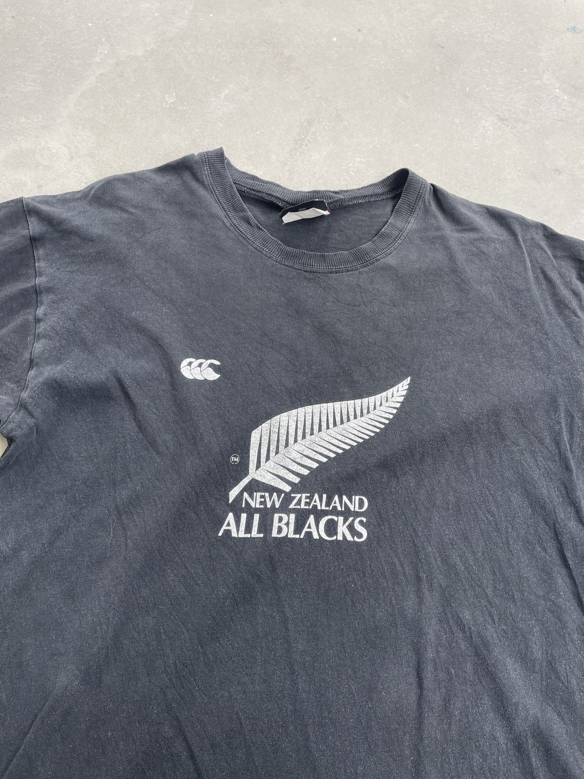 Canterbury of New Zealand × Vintage VINTAGE CANTERBURY ALL BLACKS TEE Size US M / EU 48-50 / 2 - 2 Thumbnail