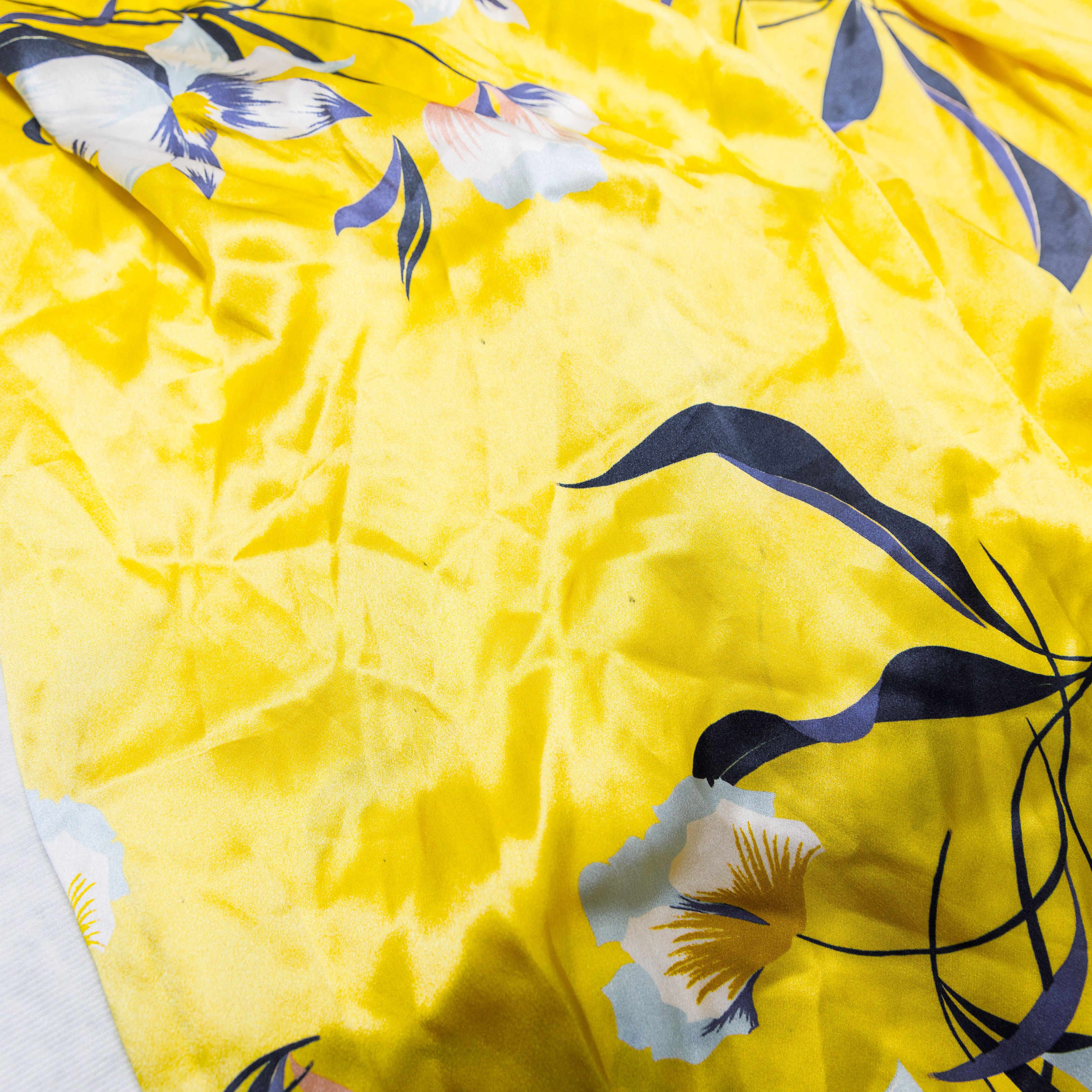 Amanda Uprichard Amanda Uprichard McCanna Yellow Floral Gown 100% Silk Small Size S / US 4 / IT 40 - 8 Thumbnail