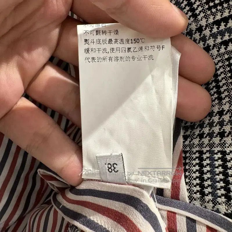 Thom Browne Thom Browne Checked Long Sleeve Outerwear Jacket . Size US M / EU 48-50 / 2 - 7 Thumbnail