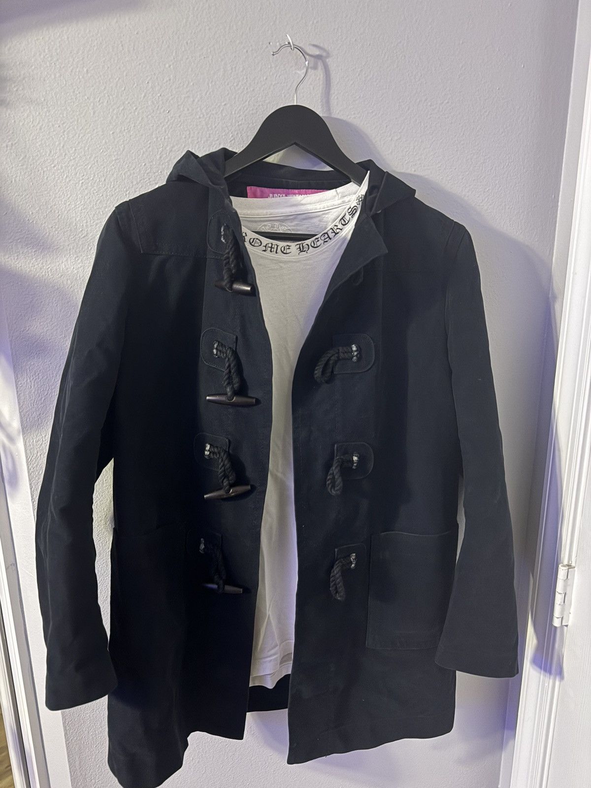 Comme des Garcons × Junya Watanabe Junya Watanabe Hooded Trenchcoat Size US S / EU 44-46 / 1 - 7 Thumbnail