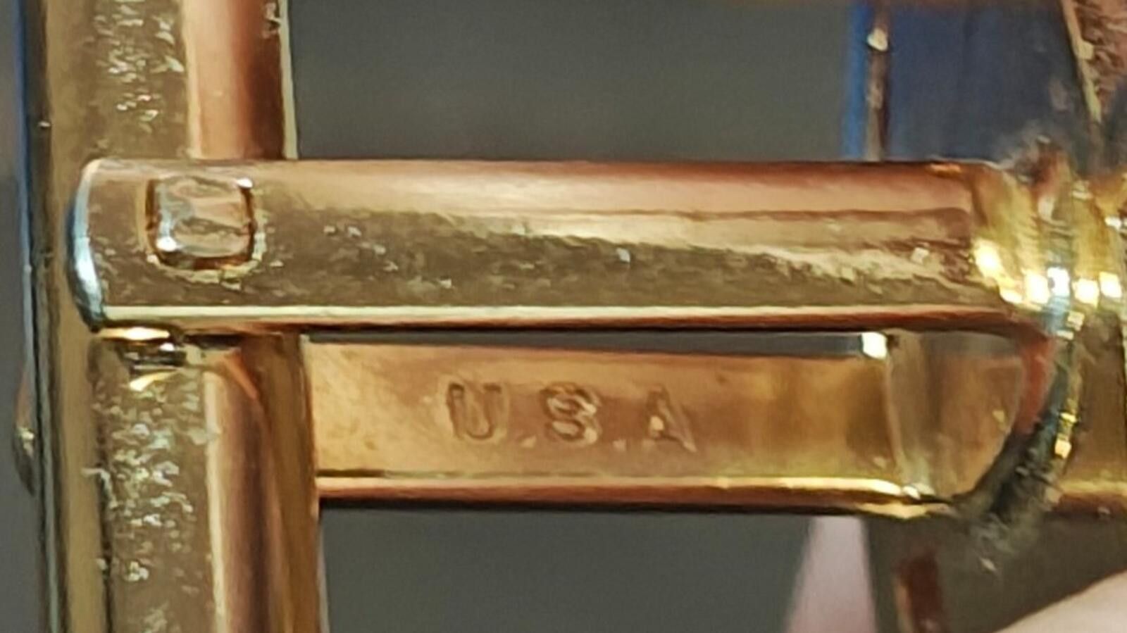 Other 50/60s Hickok USA Monogram Initial S Tie Bar Clip Cufflink Size ONE SIZE - 9 Thumbnail